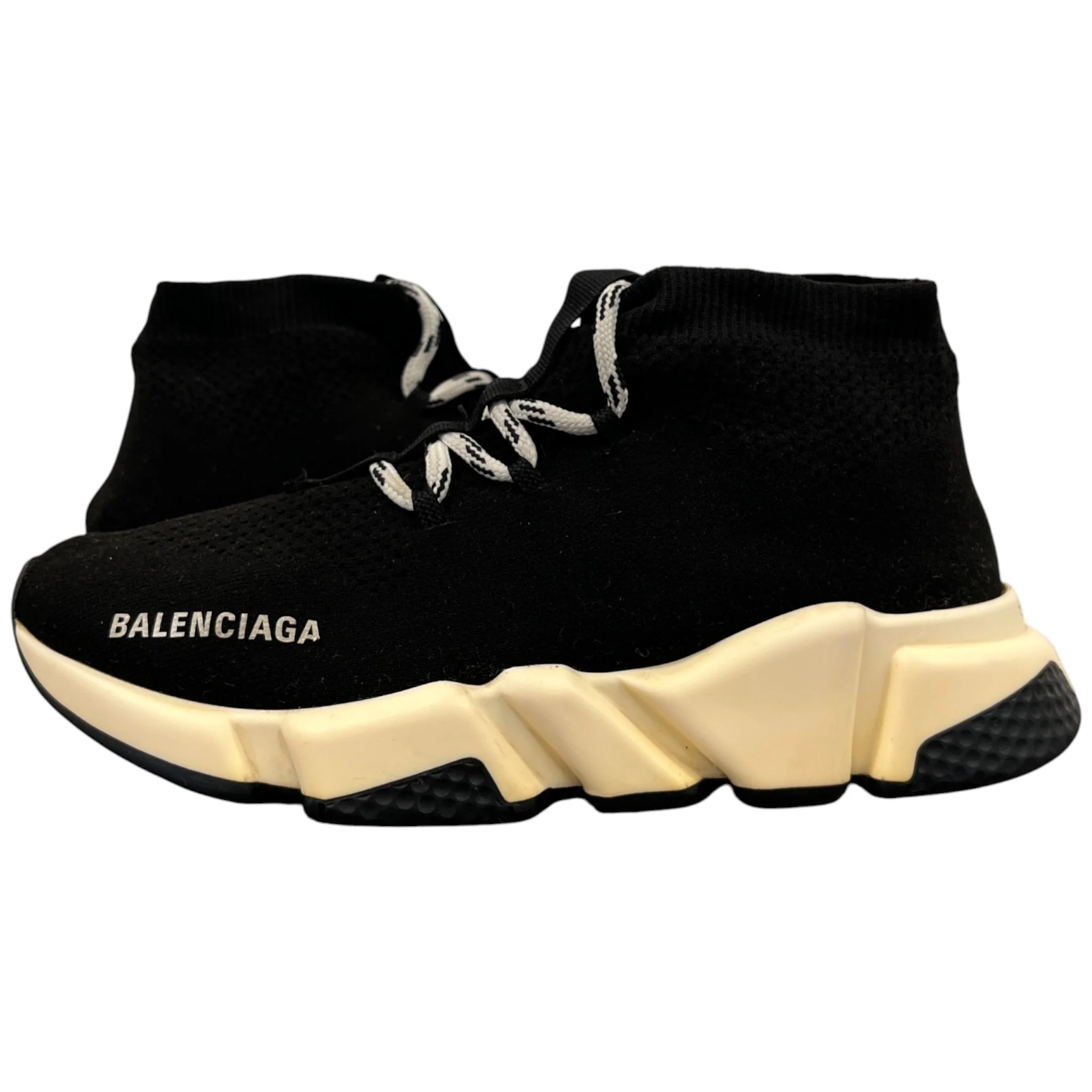 Women's Speed Sock High Trainers Black Size EU 36 / UK 3 - Image 3