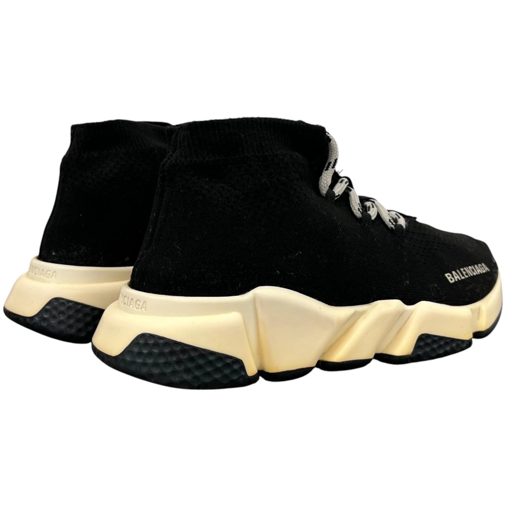 Women's Speed Sock High Trainers Black Size EU 36 / UK 3 - Image 9