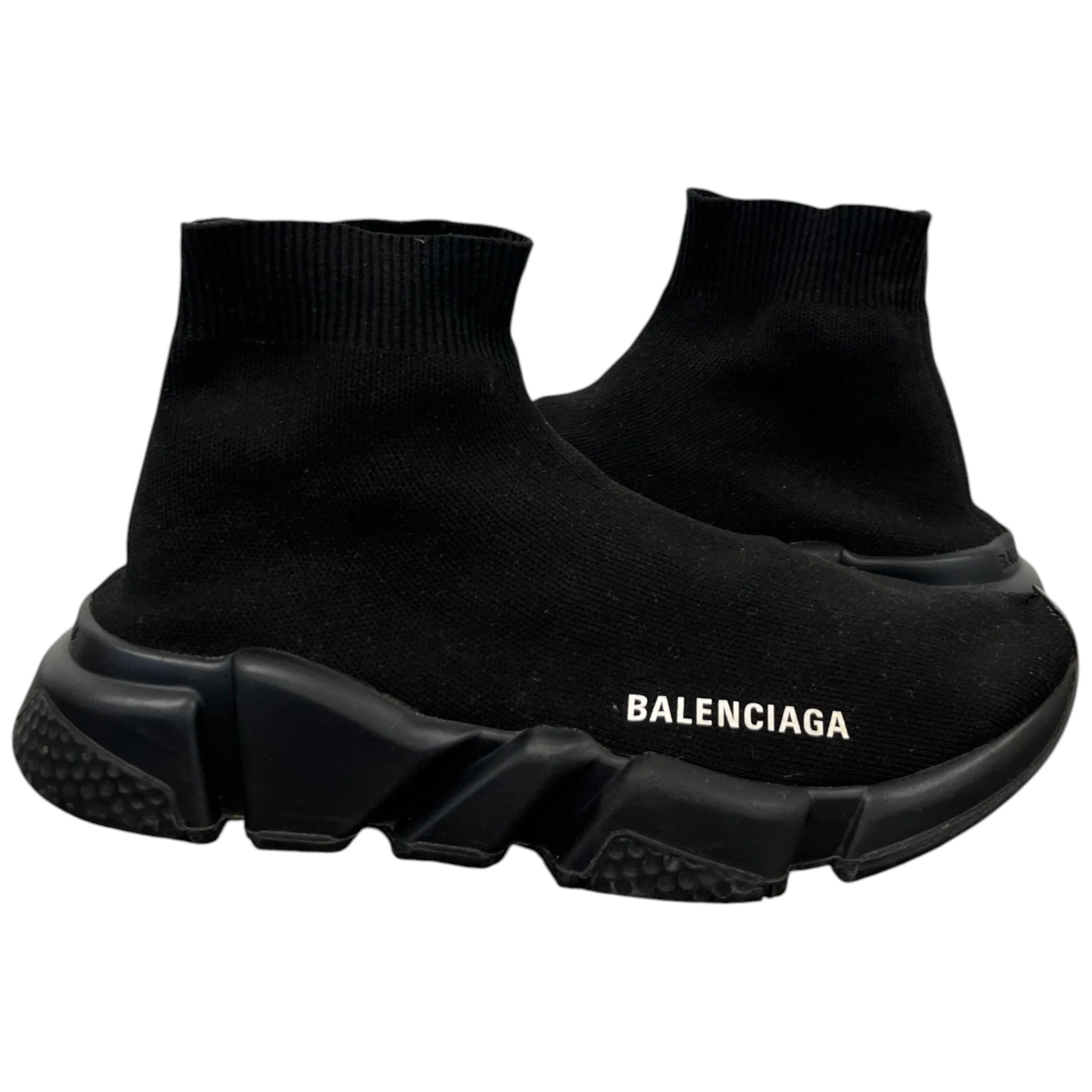 Women's Speed Sock High Trainers Black Size EU 37 / UK 4 - Image 3