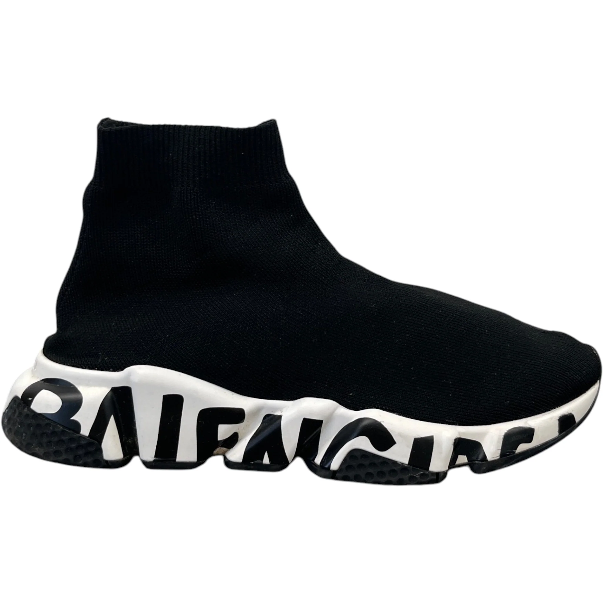 Women's Speed Sock High Trainers Black Size EU 40 / UK 7