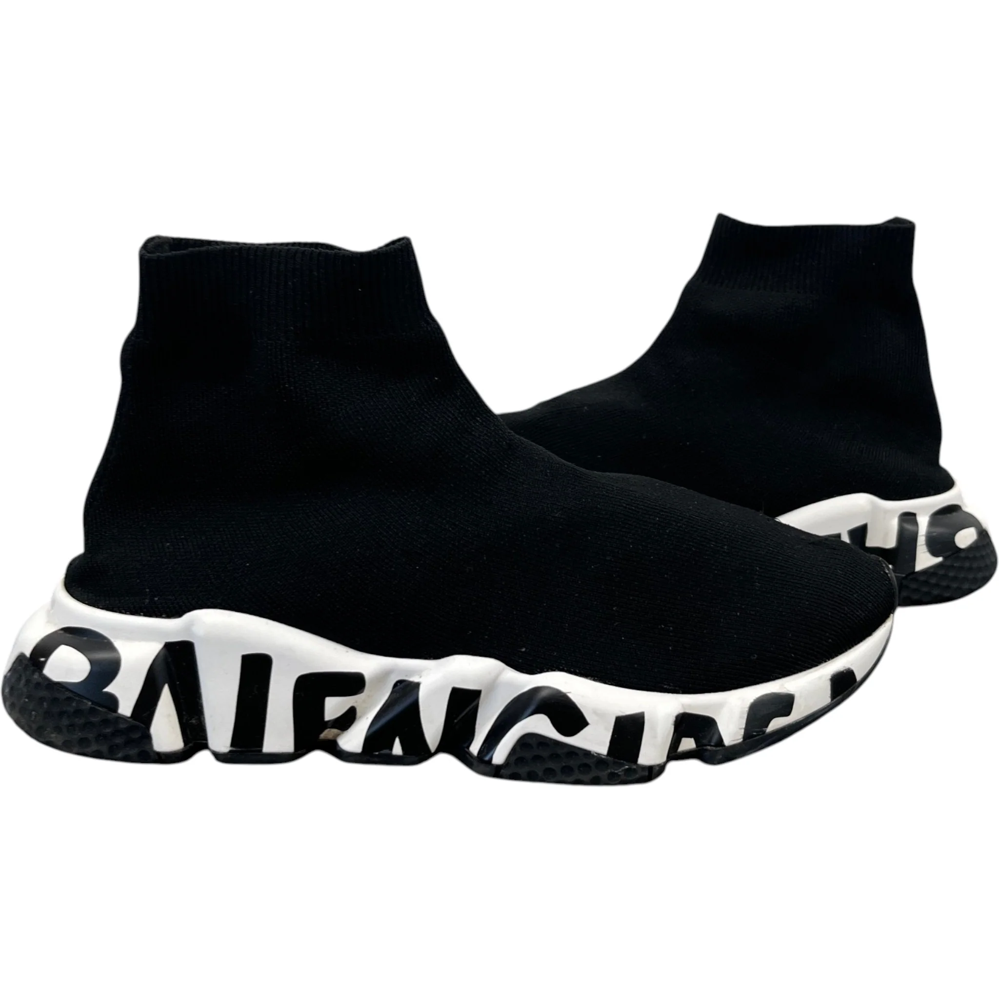 Women's Speed Sock High Trainers Black Size EU 40 / UK 7 - Image 3