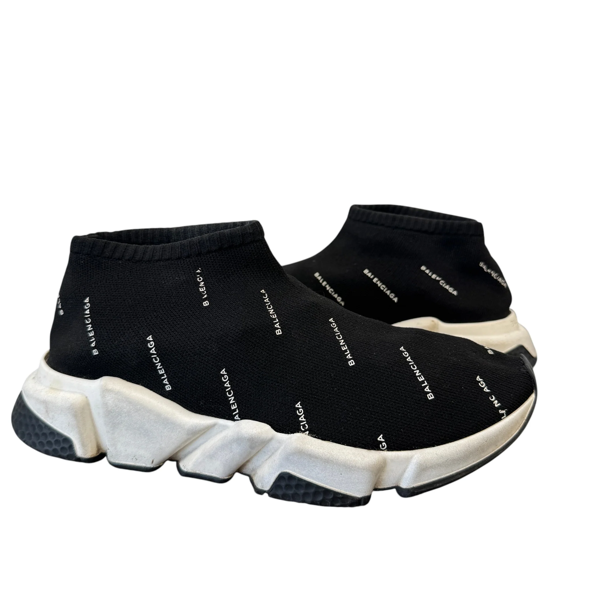 Women's Speed Sock Low Trainers Black Size EU 40 / UK 7 - Image 3