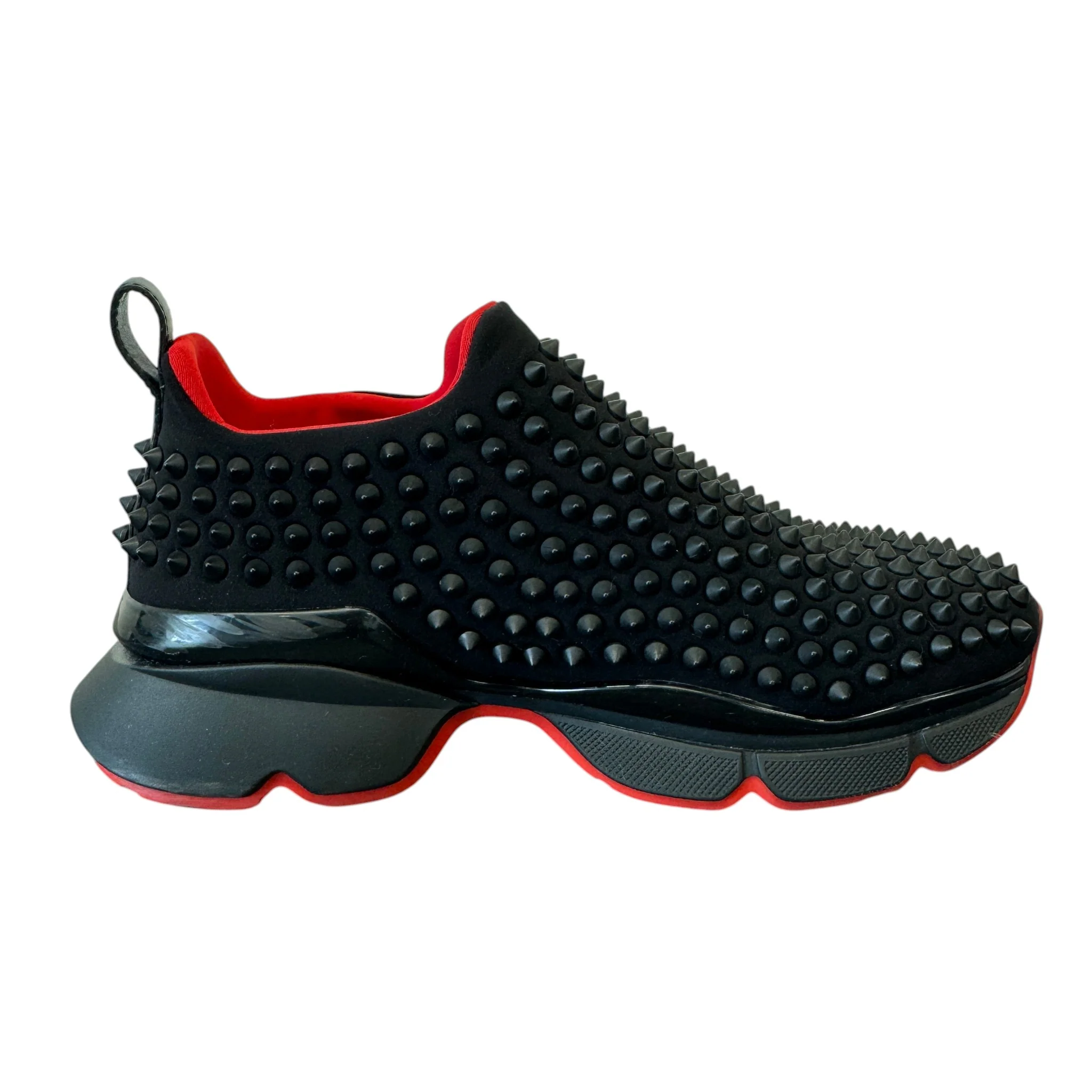 Women's Spike Sock Low Trainers Black Size EU 37.5 / UK 4.5