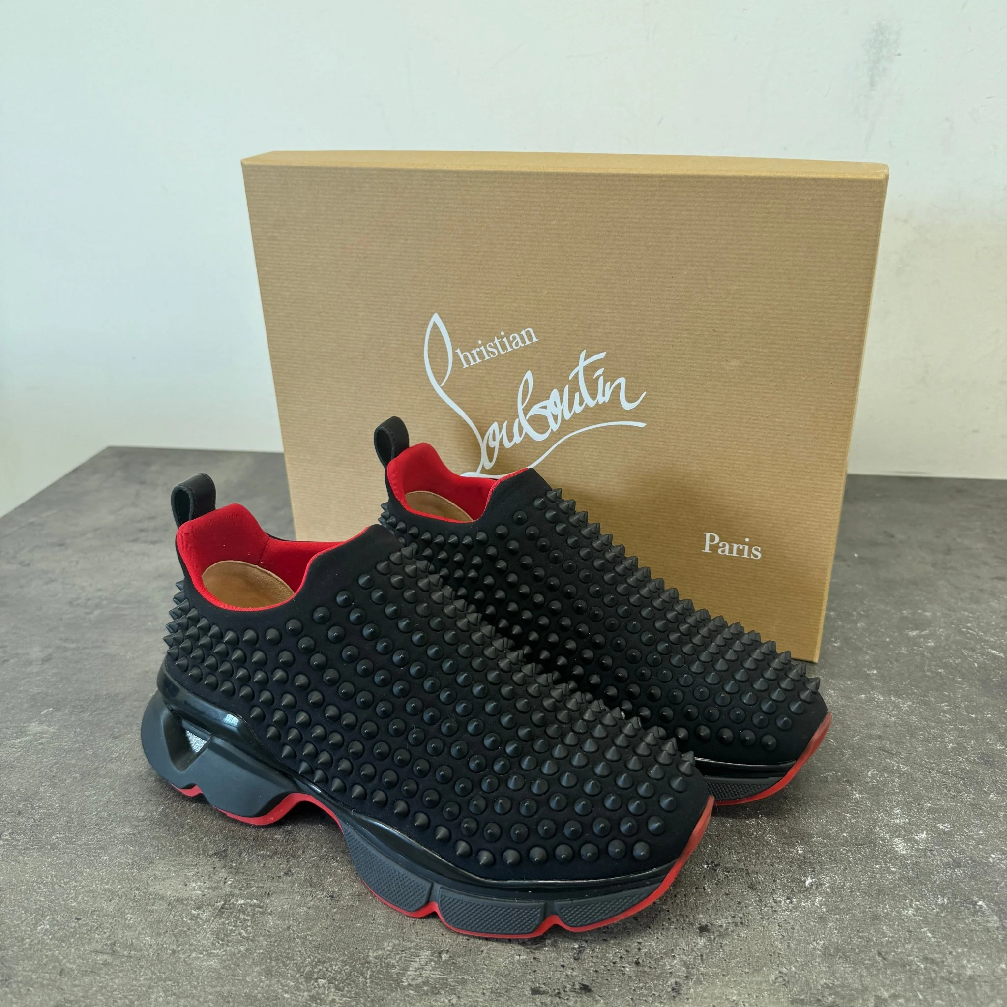 Women's Spike Sock Low Trainers Black Size EU 37.5 / UK 4.5 - Image 11
