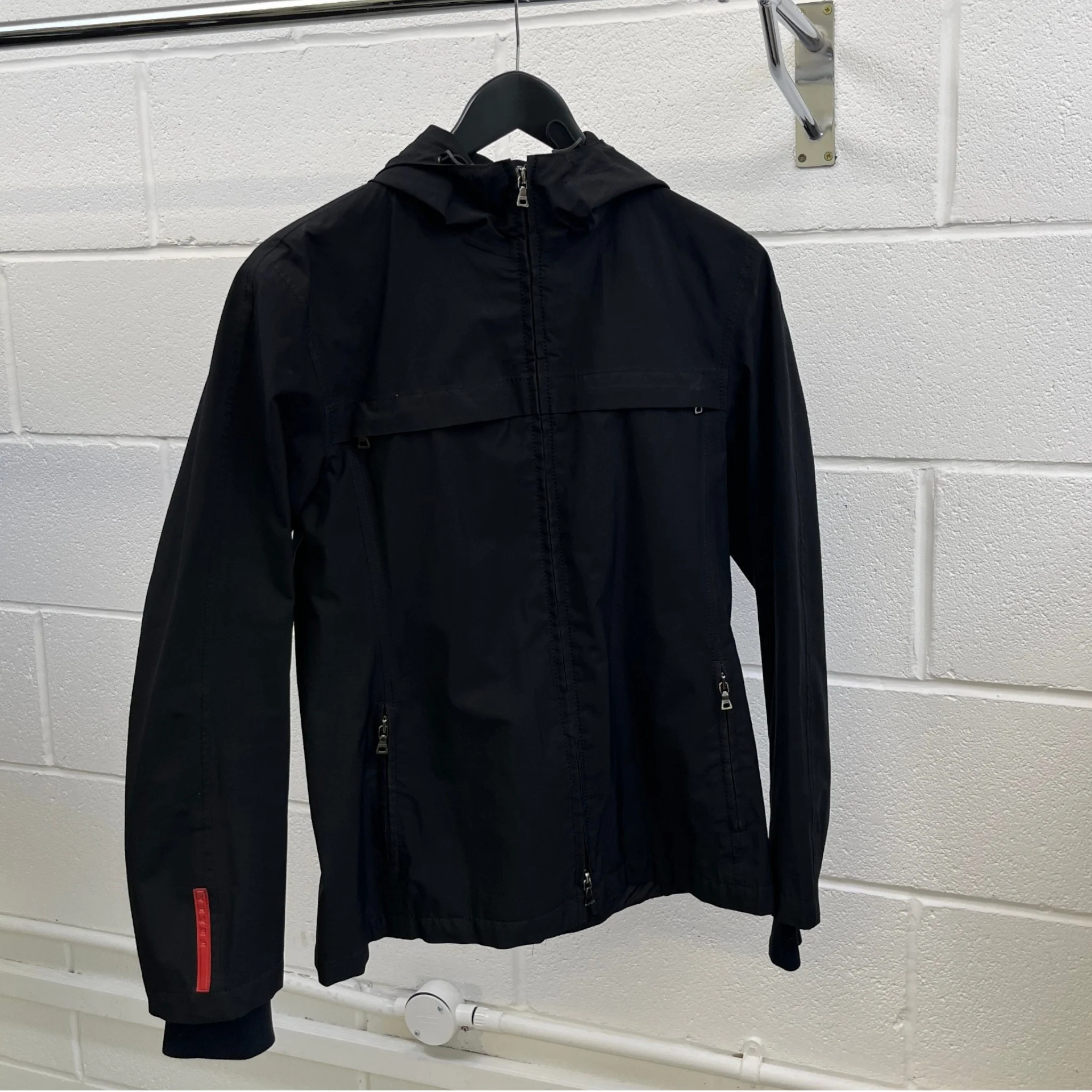 Women's Sport Gore-Tex Zip Up Jacket Black Size IT 42 / UK 10 - Image 11