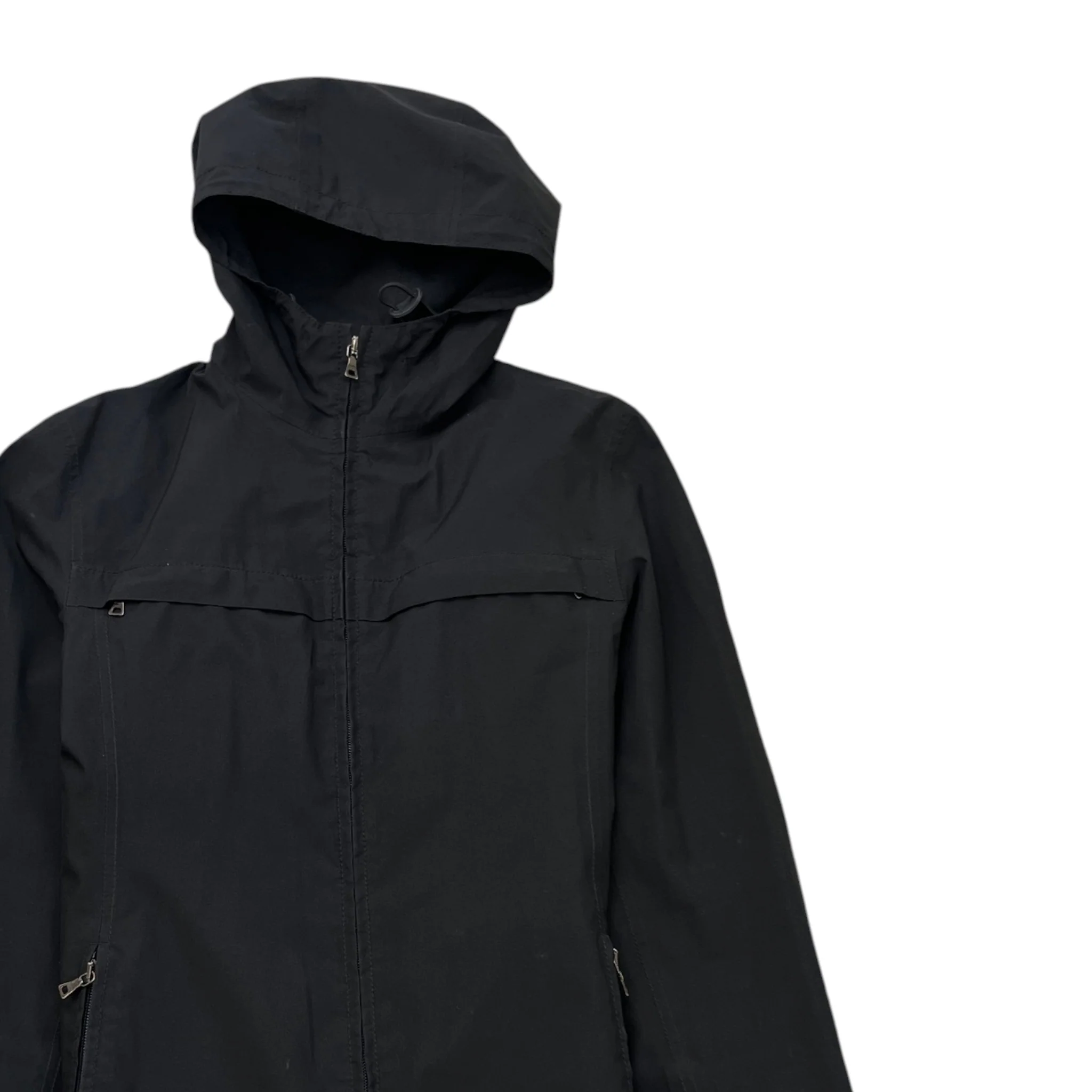 Women's Sport Gore-Tex Zip Up Jacket Black Size IT 42 / UK 10 - Image 3