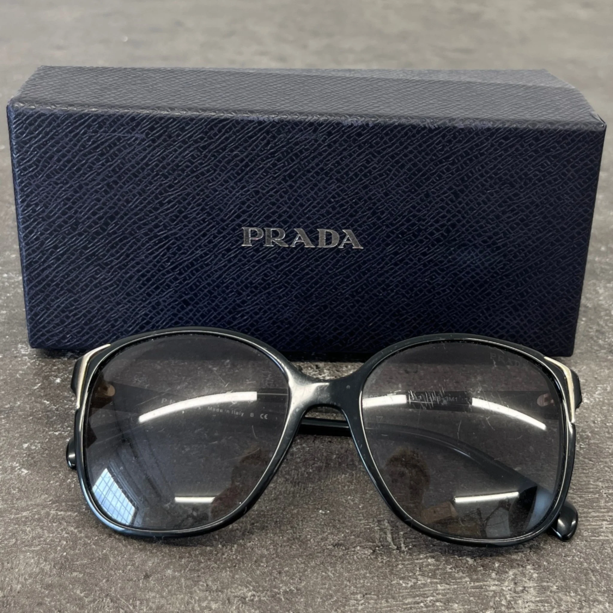 Women's Spr01O Sunglasses Black - Image 9