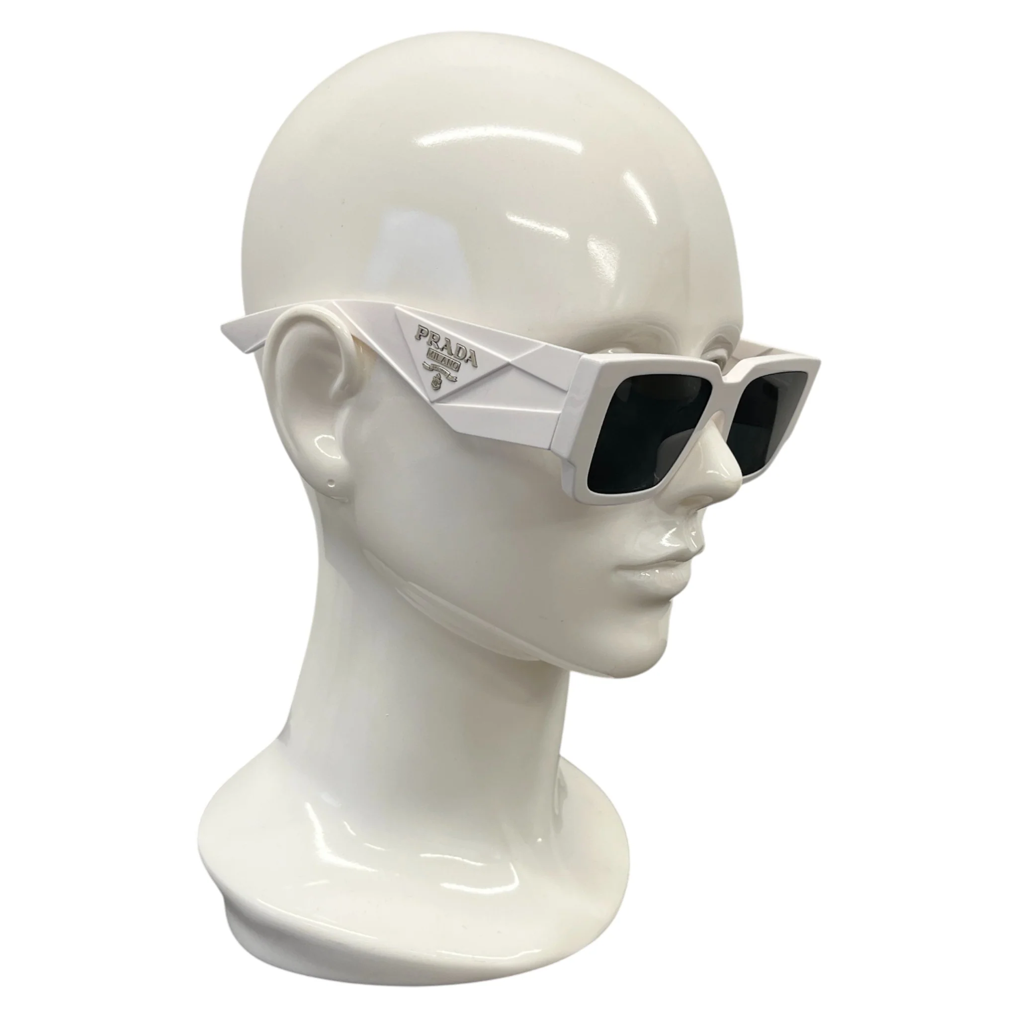 Women's Spr16Z Logo Sunglasses White - Image 3