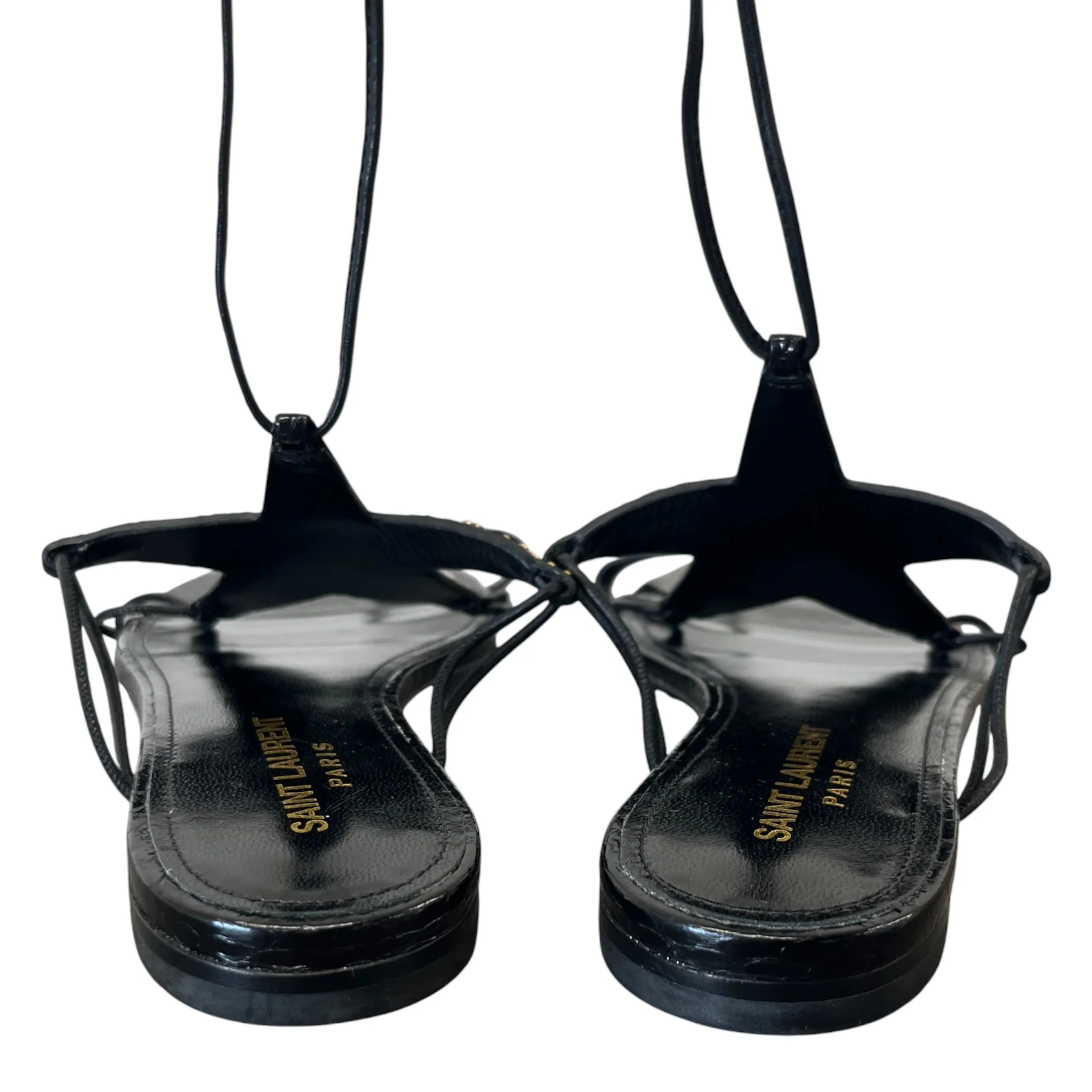 Women's Star Embellished Sandals Black Size EU 37 / UK 4 - Image 7
