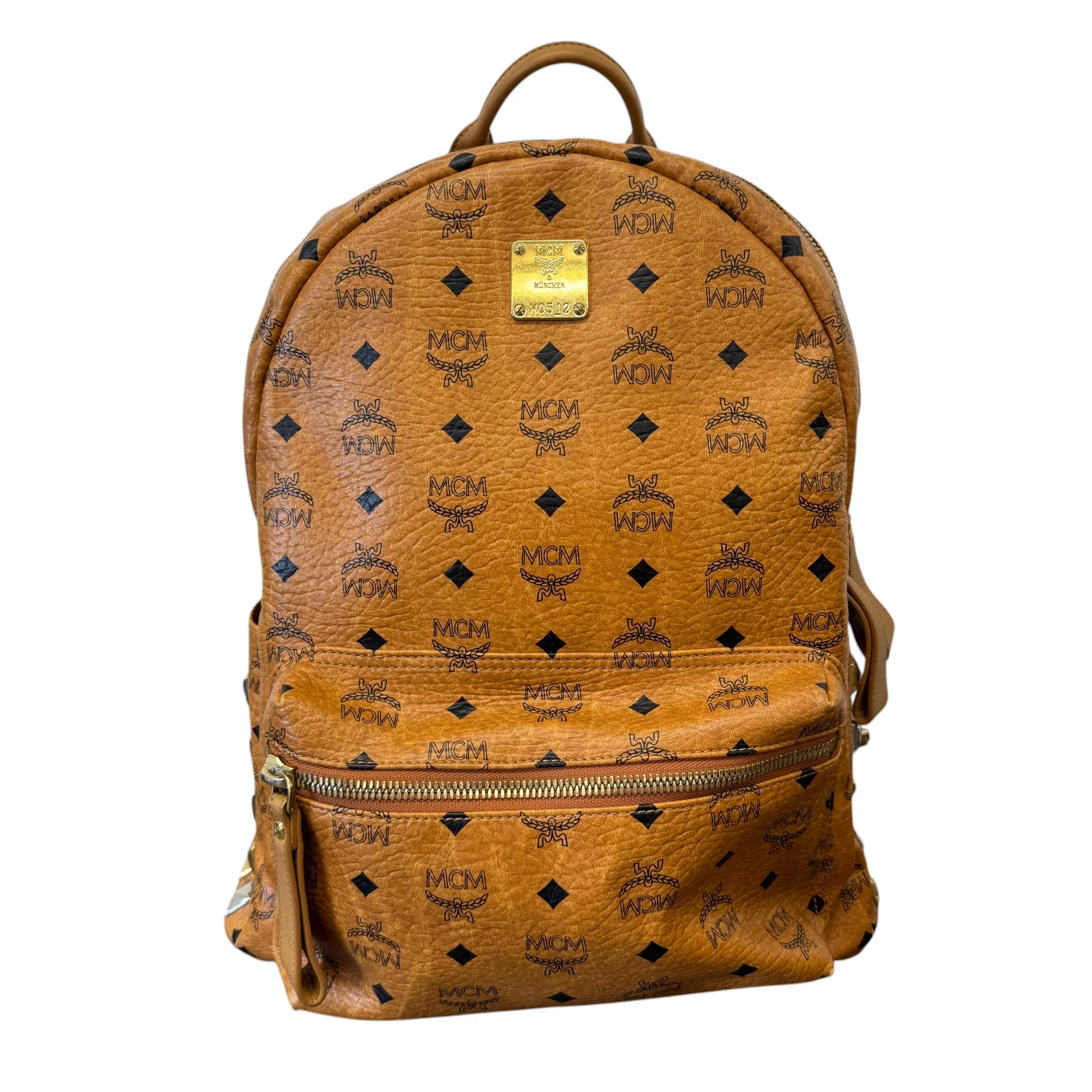 Women's Stark Visetos Monogram Backpack Brown