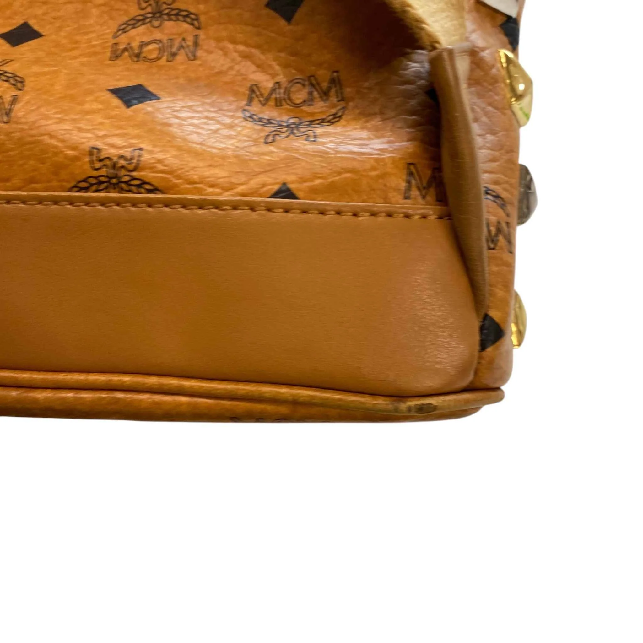 Women's Stark Visetos Monogram Backpack Brown - Image 12