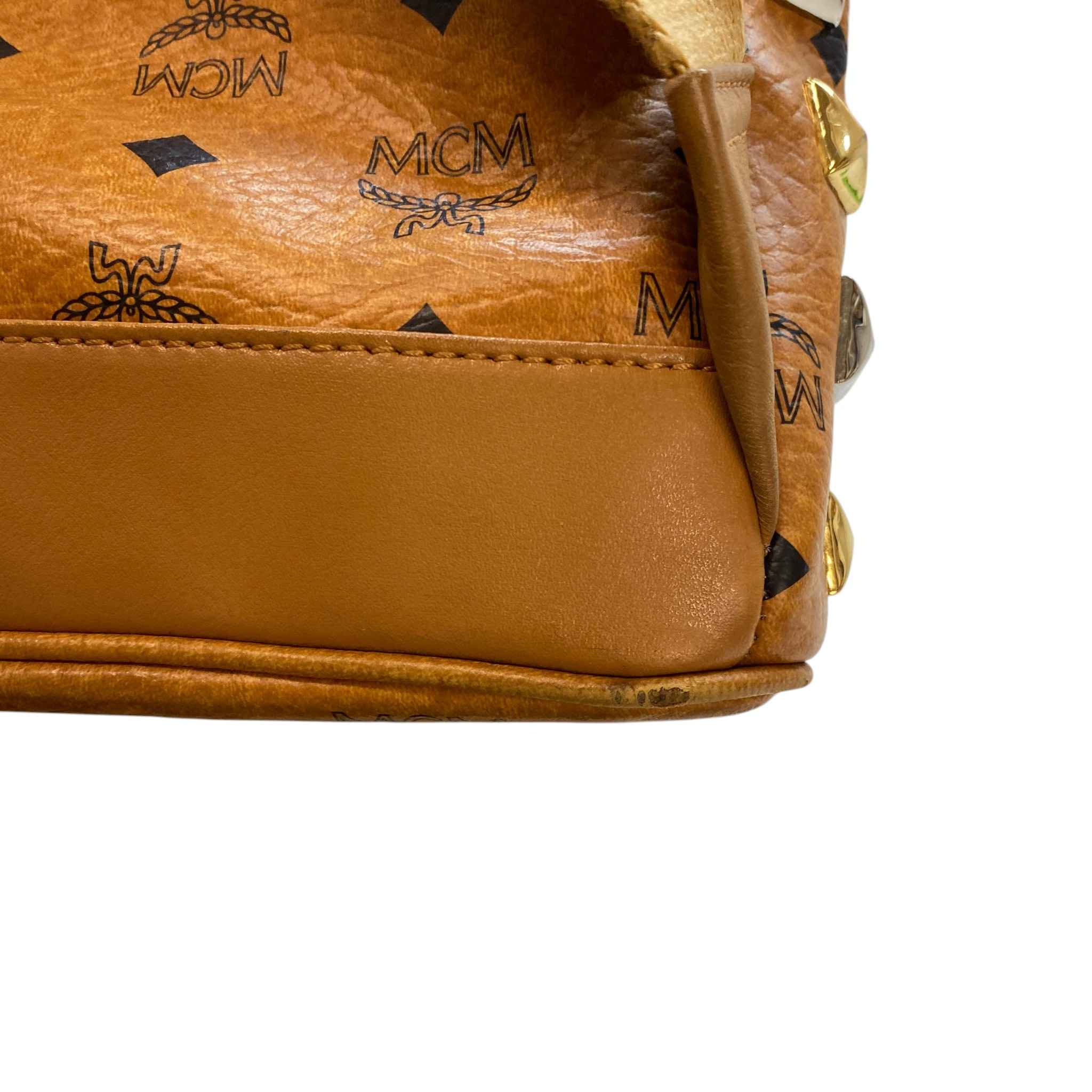 Women's Stark Visetos Monogram Backpack Brown - Image 13