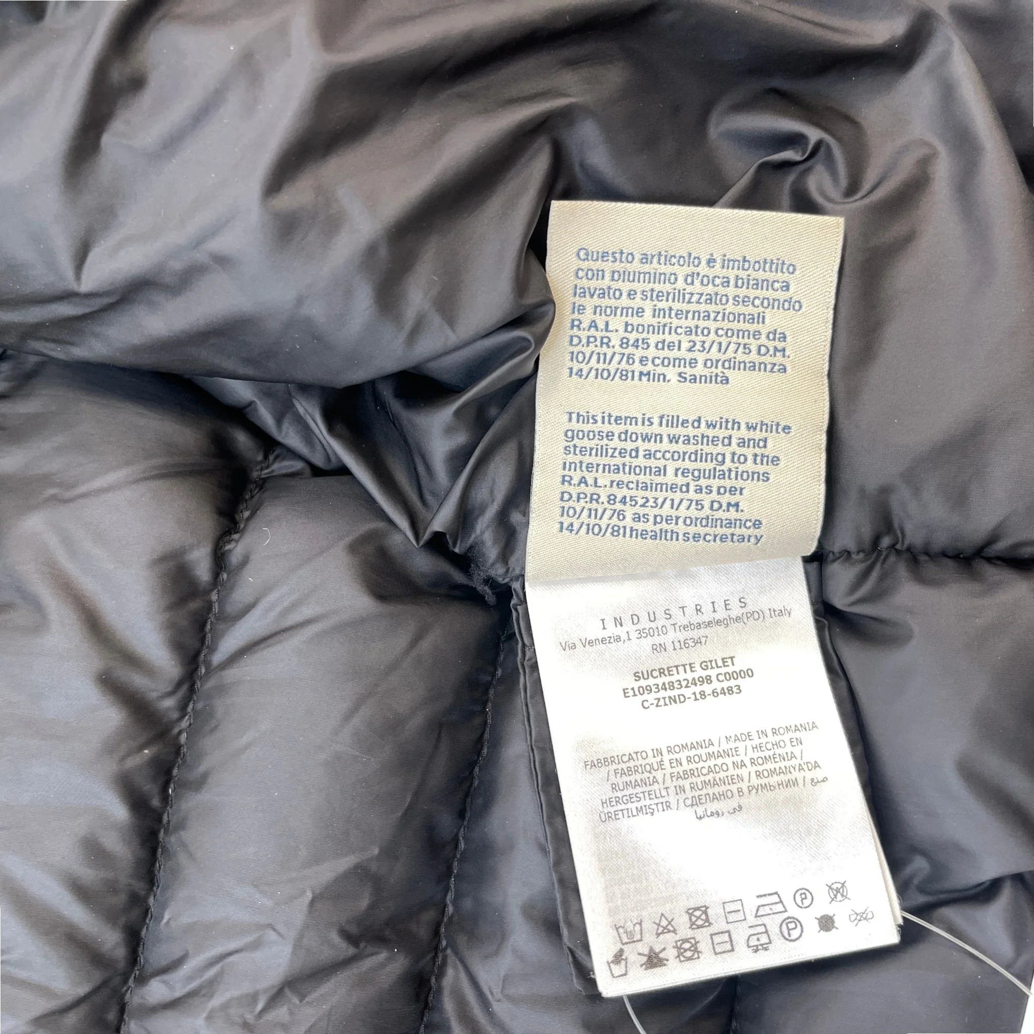 Women's Sucrette Gilet Black Size 2 / UK 12 - Image 10
