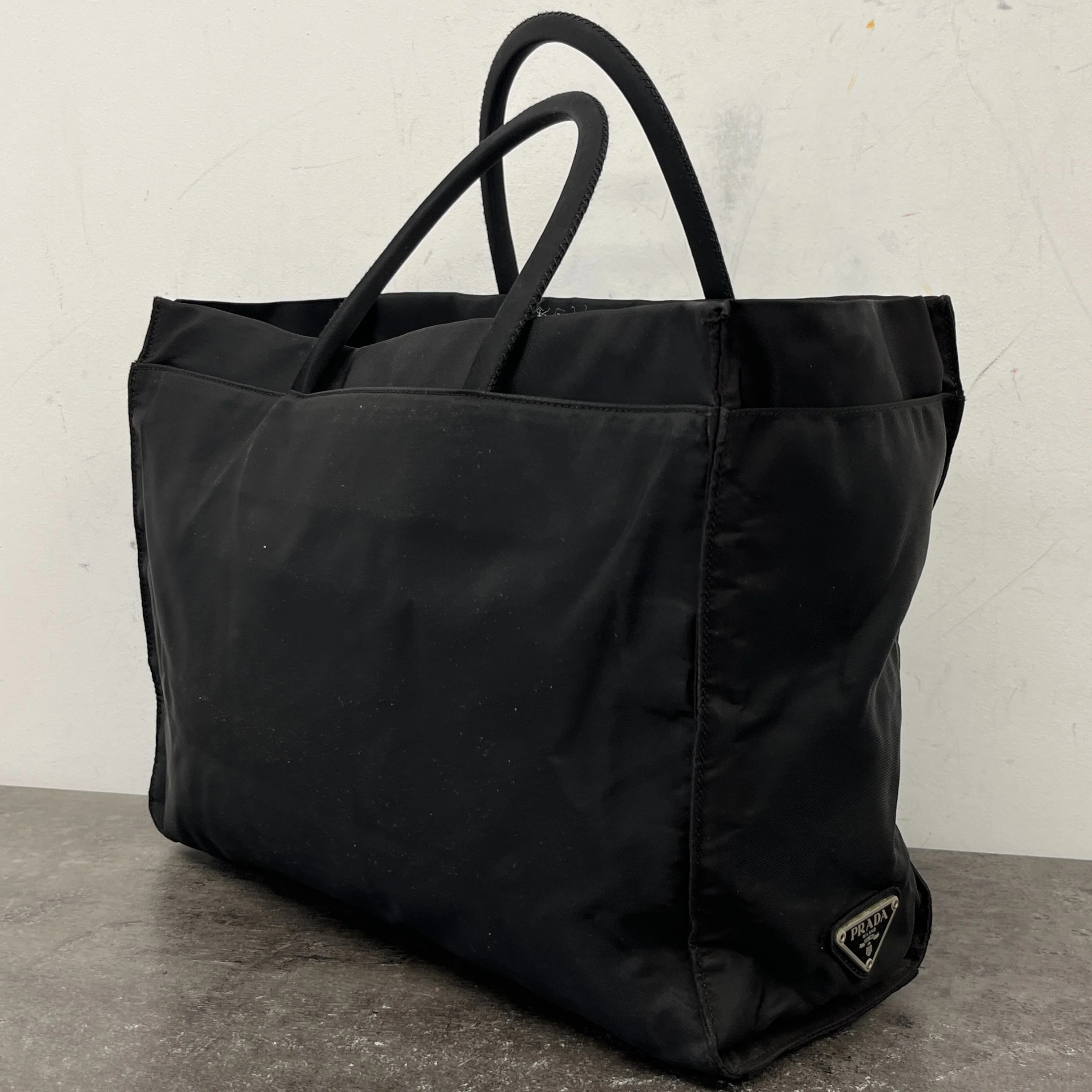 Women's Tessuto Handbag Black - Image 14