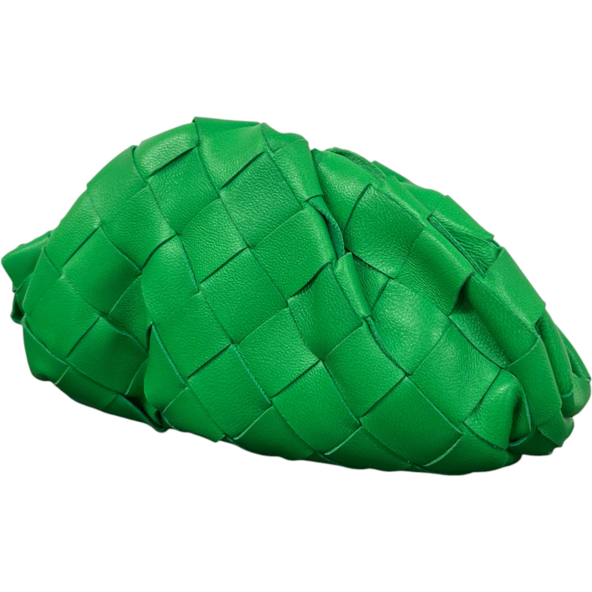 Women's The Pouch Micro Intrecciato Bag Green - Image 3