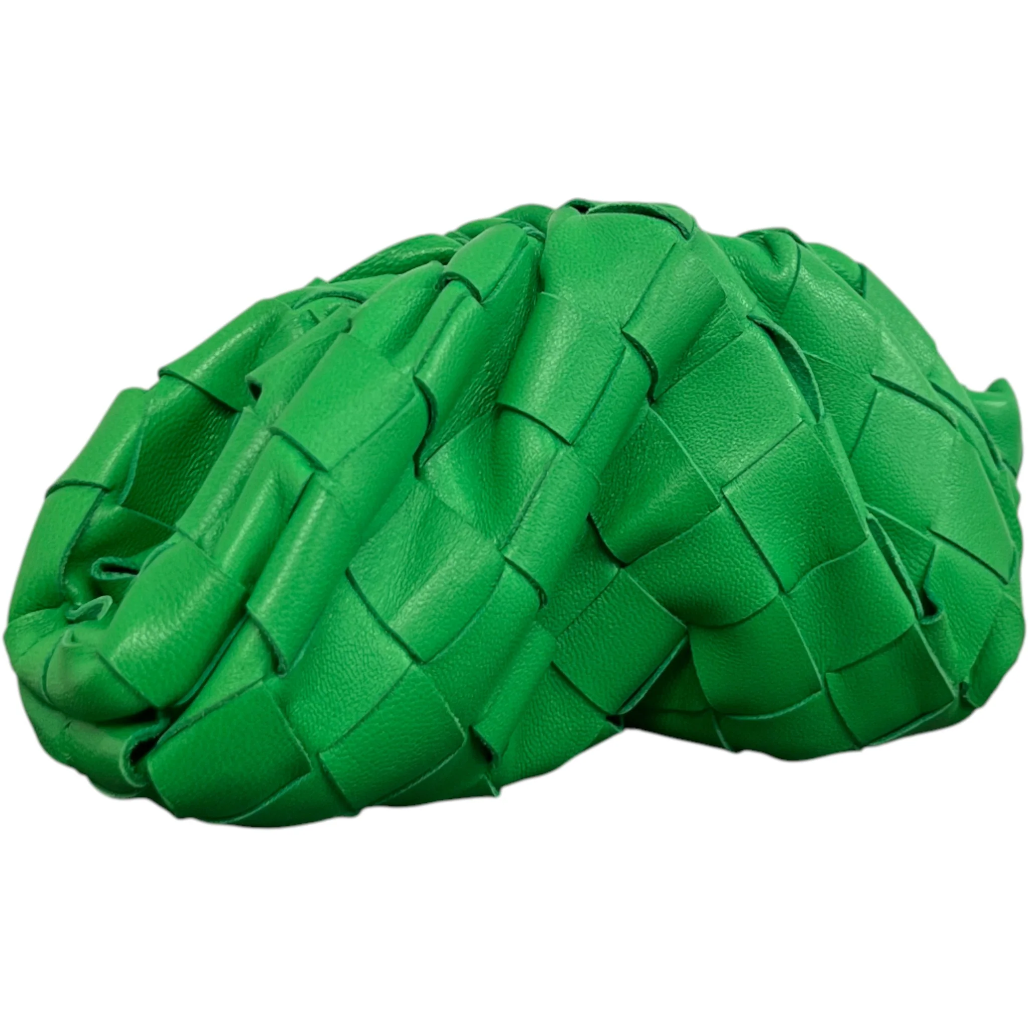 Women's The Pouch Micro Intrecciato Bag Green - Image 7