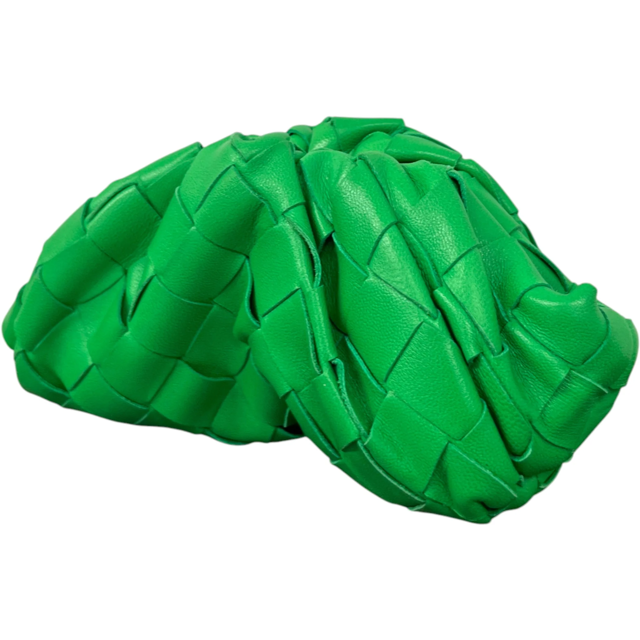 Women's The Pouch Micro Intrecciato Bag Green - Image 8
