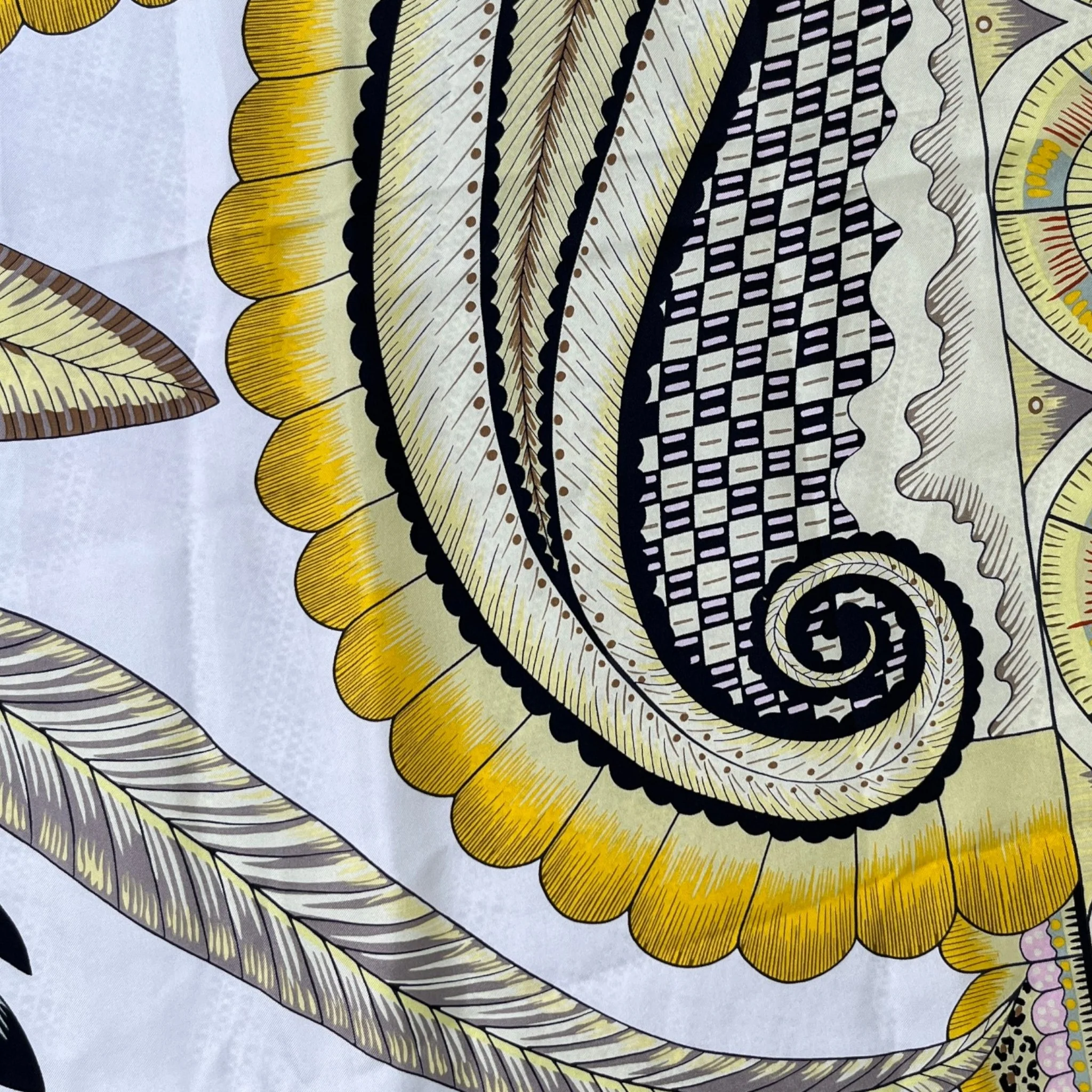 Women's The Savana Dance Scarf Yellow - Image 5