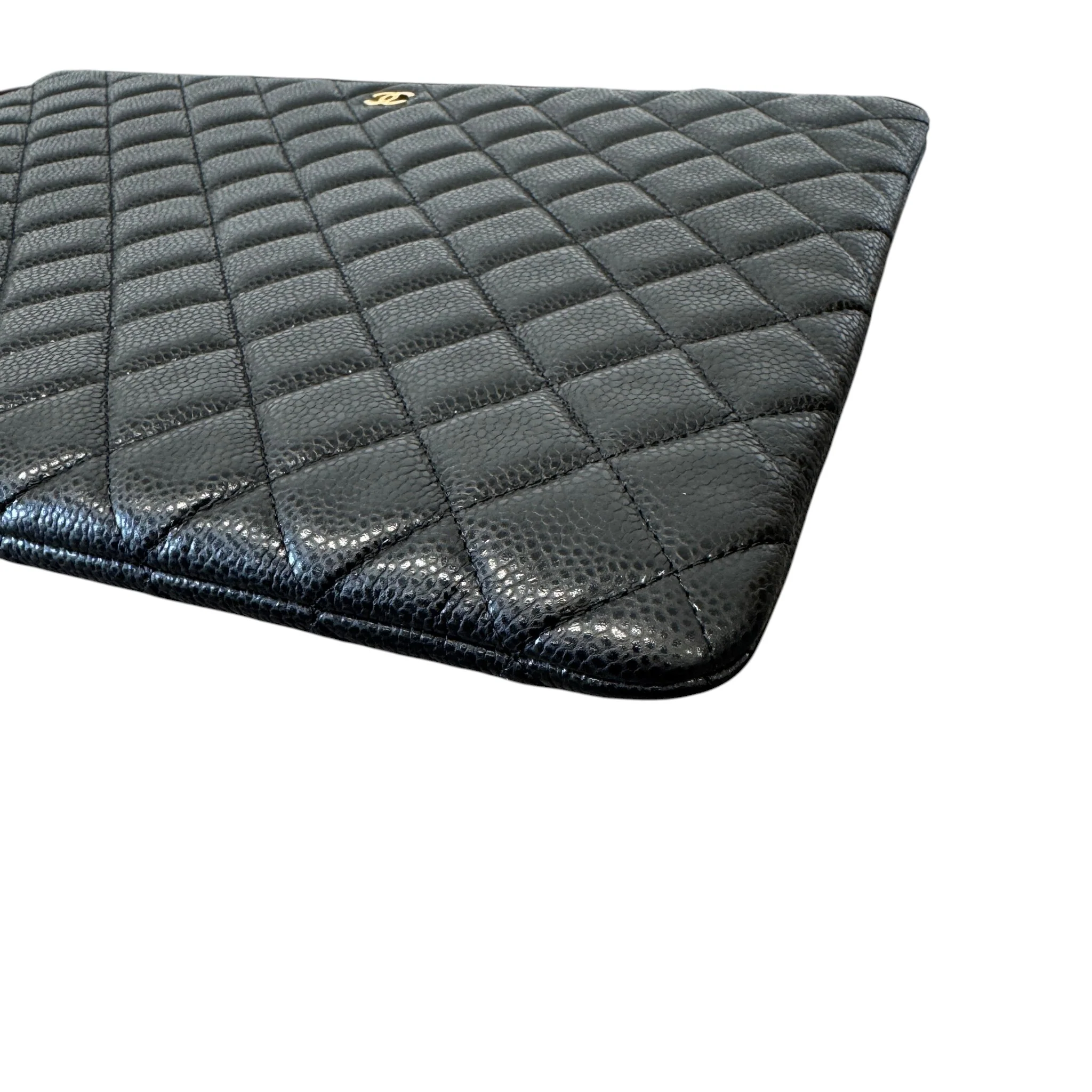 Women's Timeless/Classique Caviar Quilted Clutch Black - Image 5