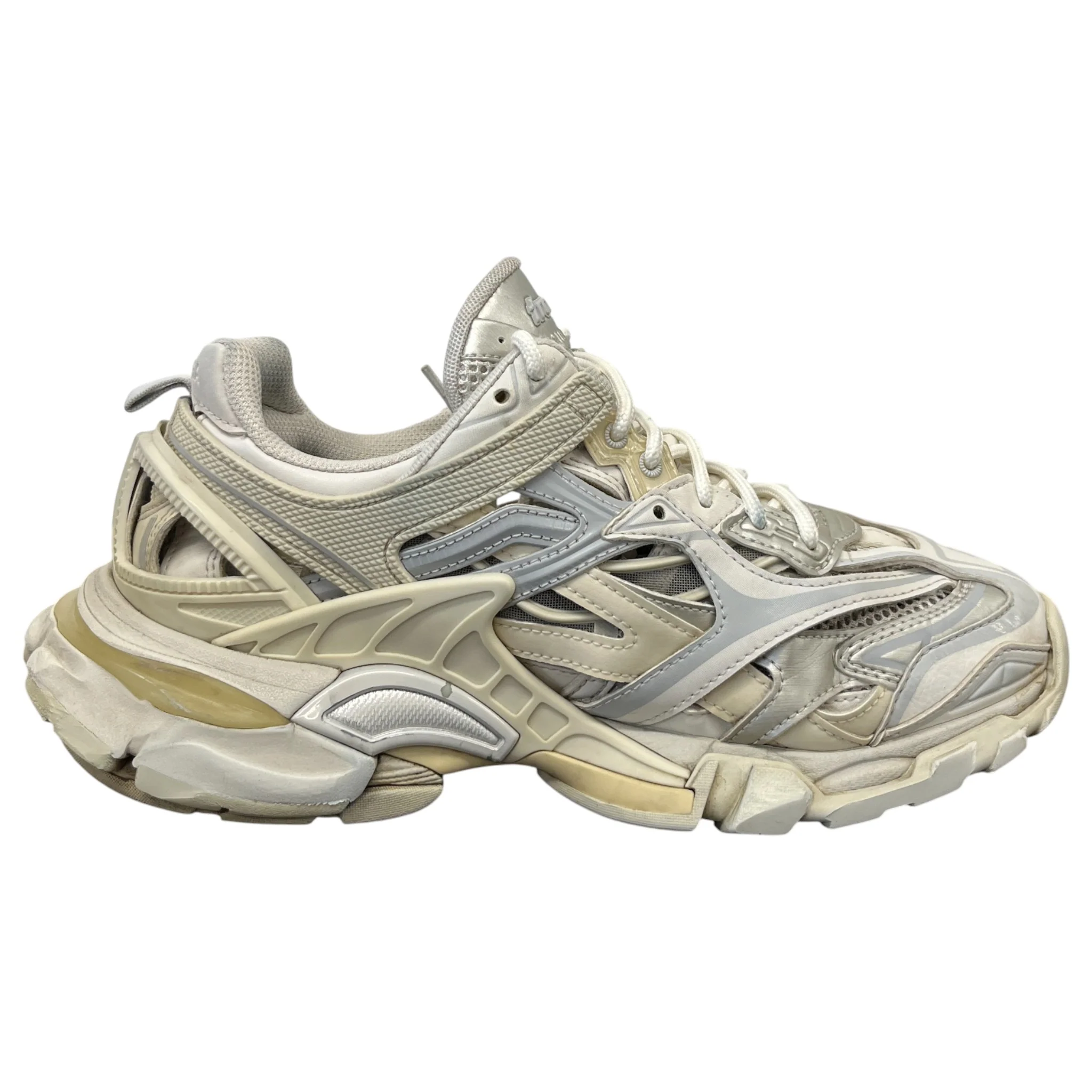 Women's Track 2 Low Trainers White Size EU 38 / UK 5 - Image 4