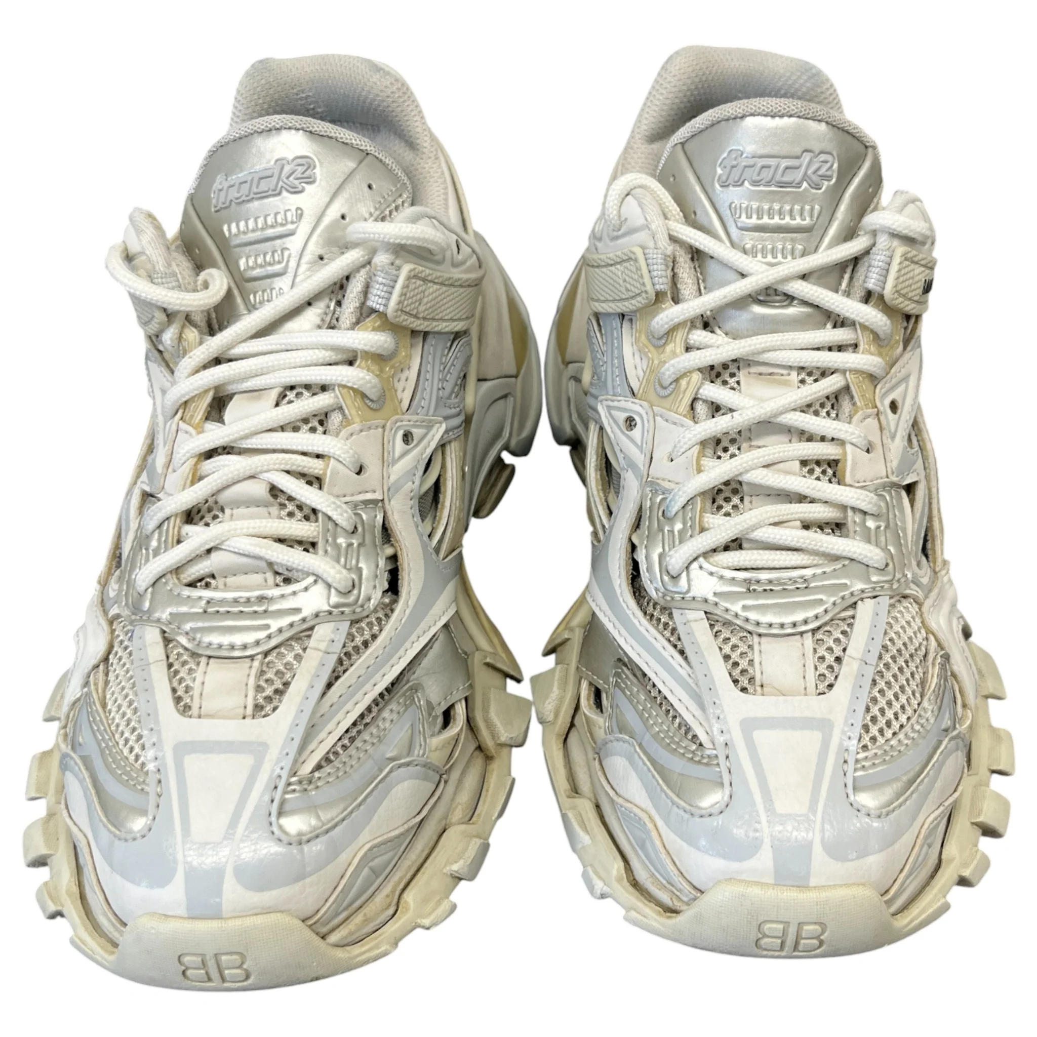 Women's Track 2 Low Trainers White Size EU 38 / UK 5 - Image 6