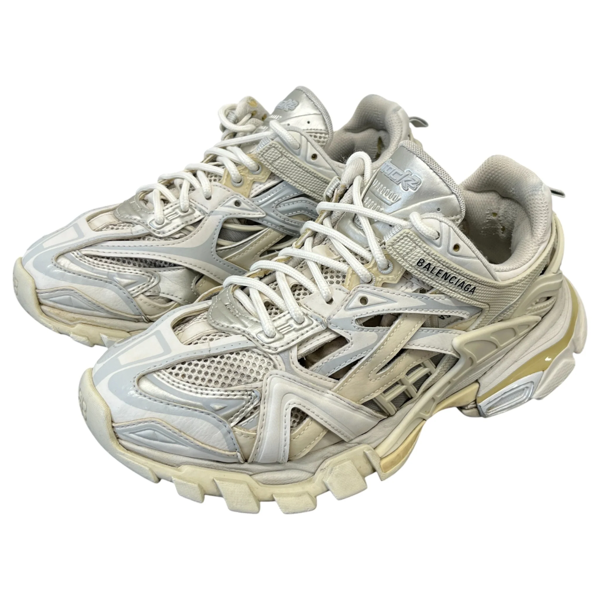 Women's Track 2 Low Trainers White Size EU 38 / UK 5 - Image 9