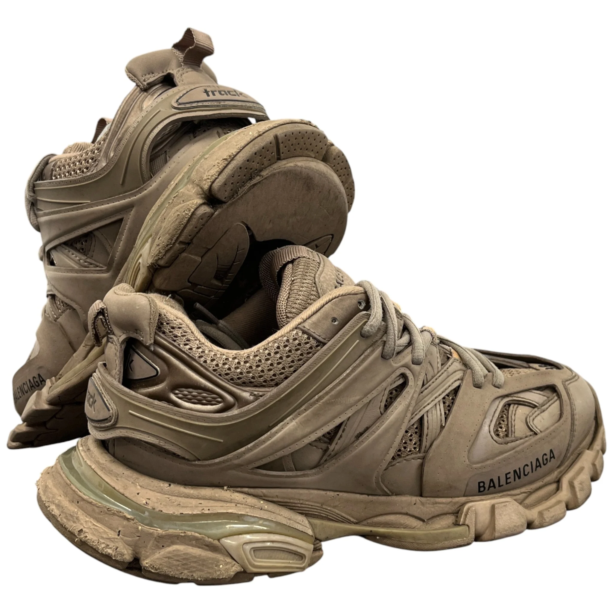 Women's Tracks Low Trainers Brown Size EU 38 / UK 5 - Image 10