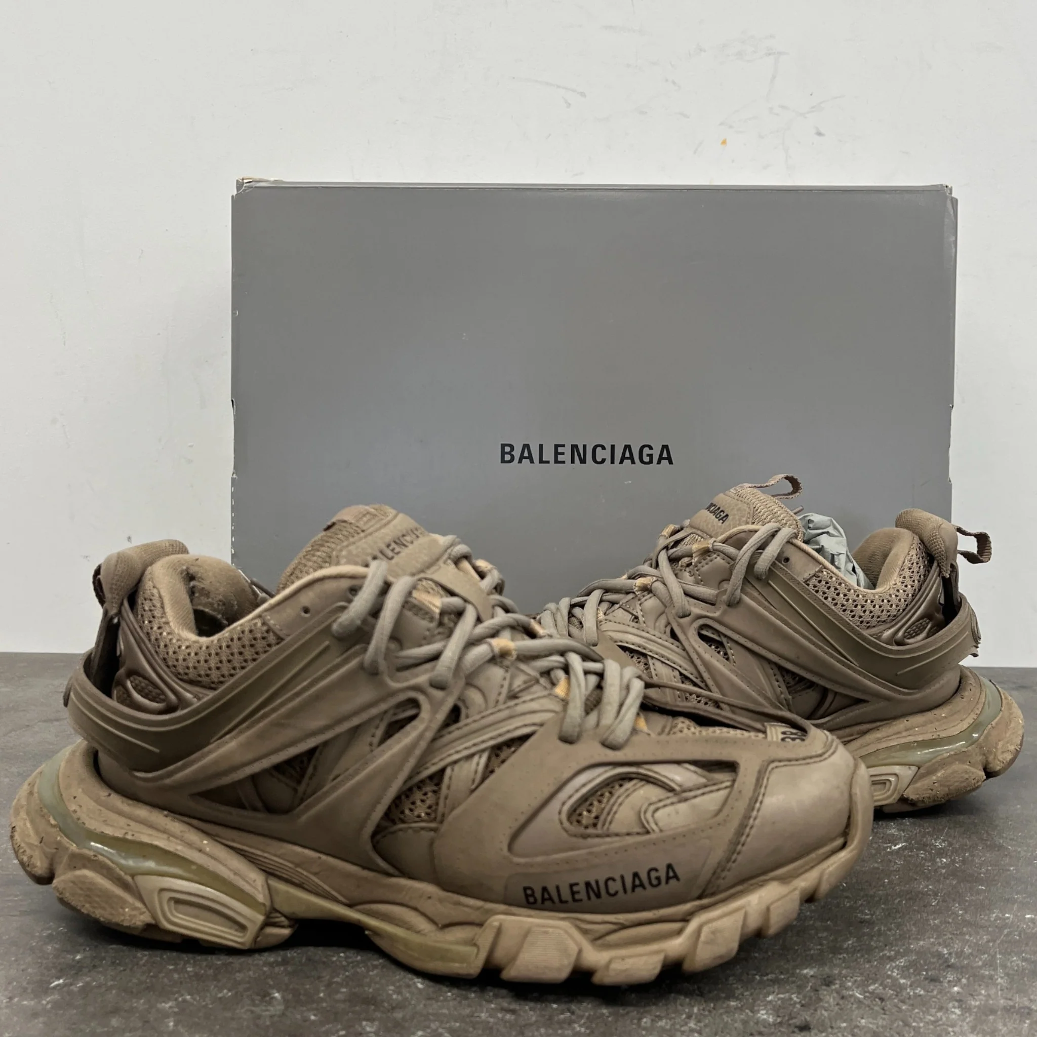 Women's Tracks Low Trainers Brown Size EU 38 / UK 5 - Image 12