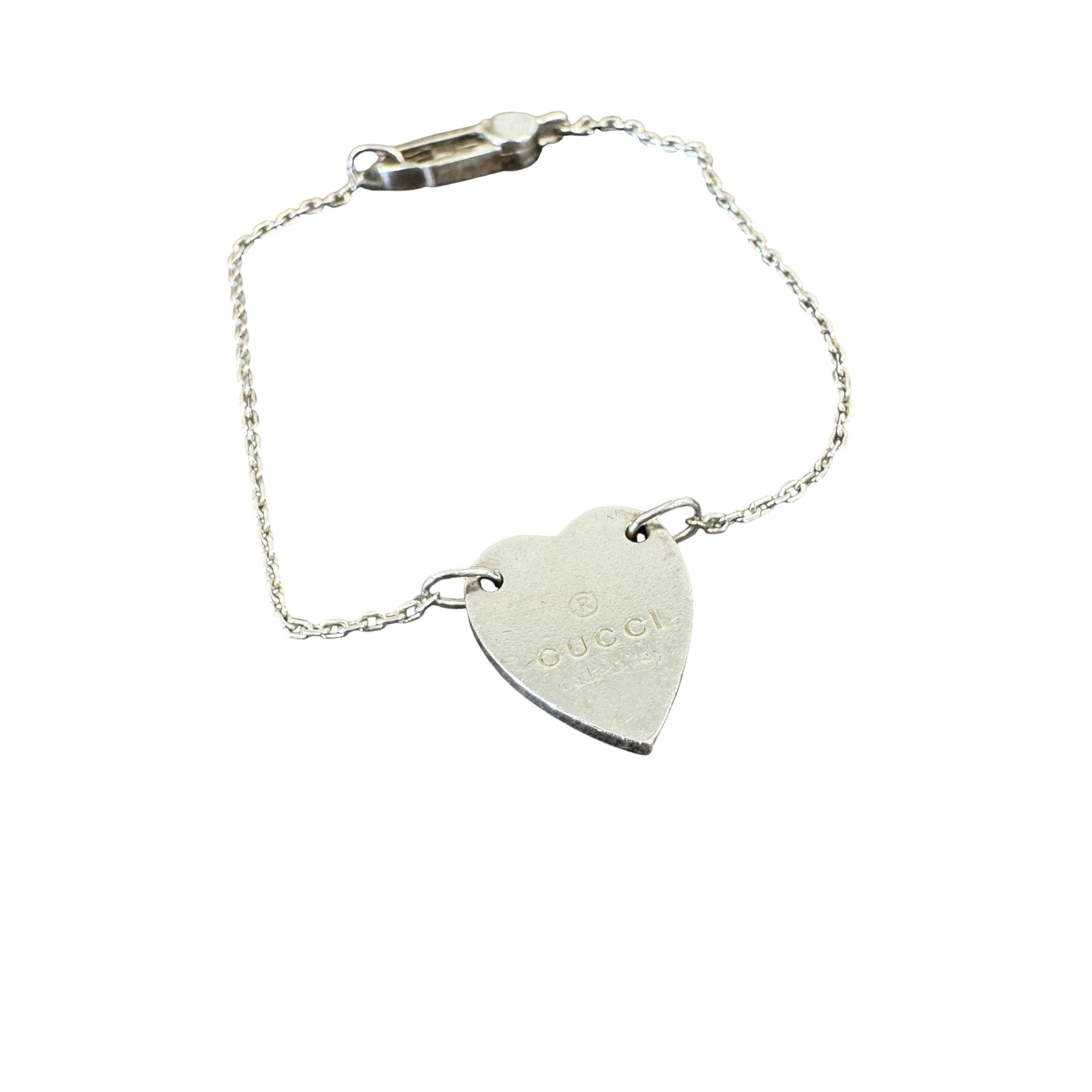 Women's Trademark Heart Bracelet Silver - Image 2