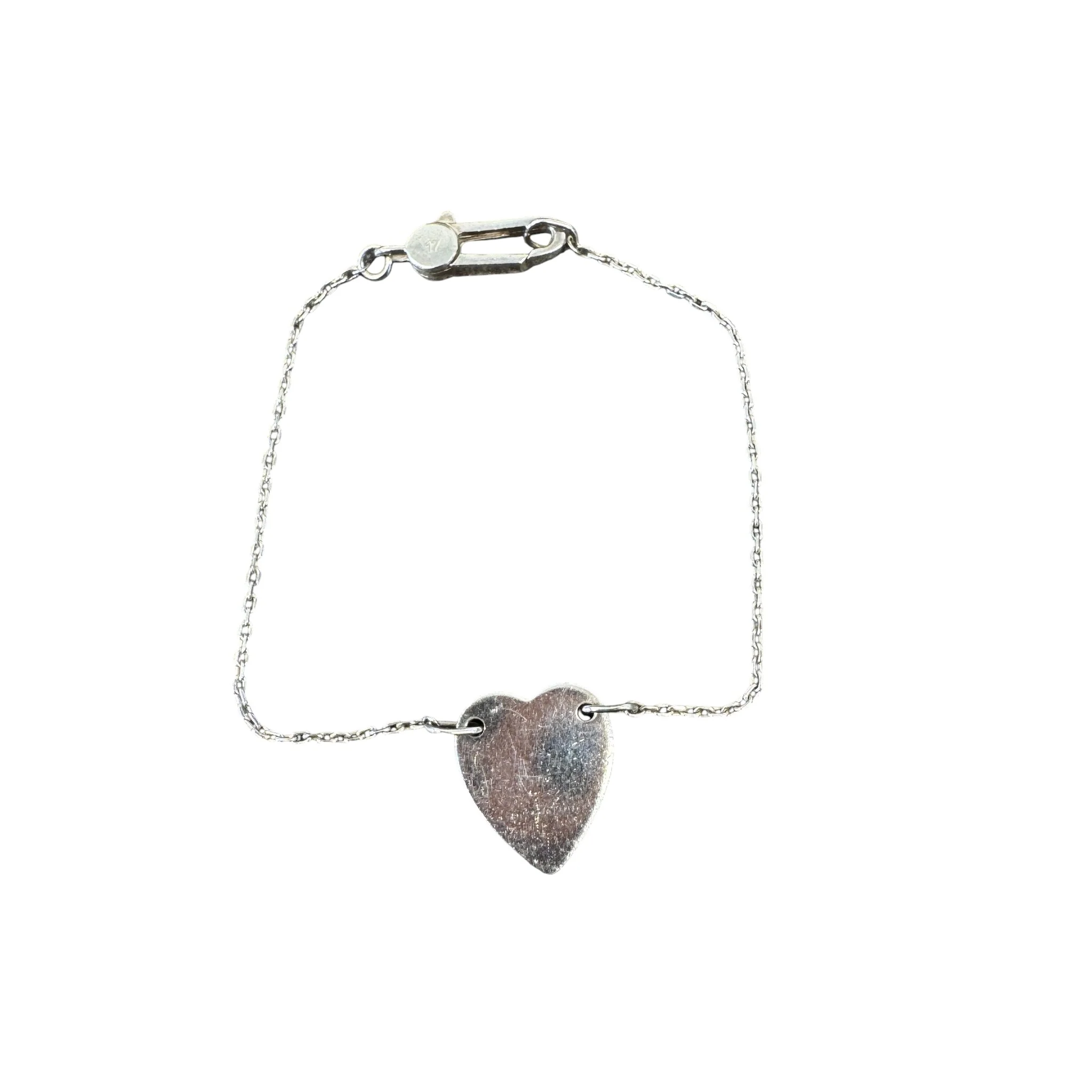 Women's Trademark Heart Bracelet Silver - Image 4