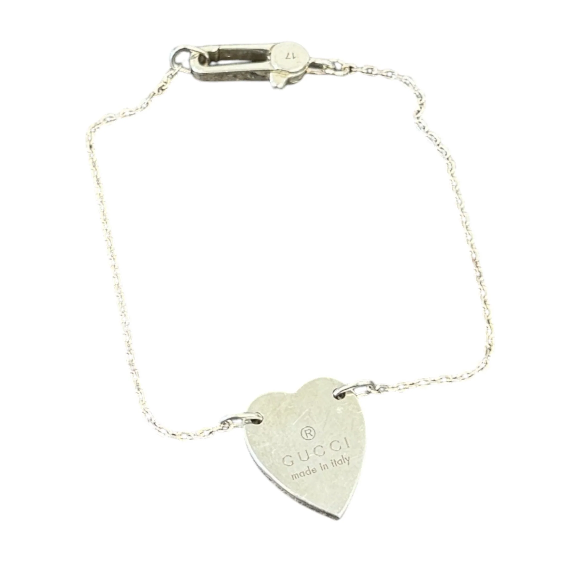 Women's Trademark Heart Bracelet Silver - Image 6