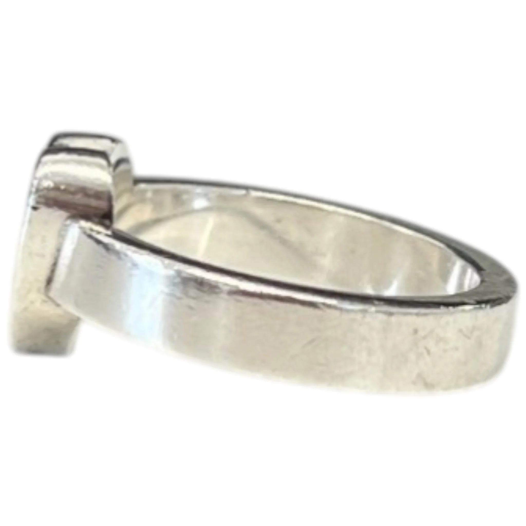 Women's Trademark Heart Size 13 Silver Ring Silver - Image 4