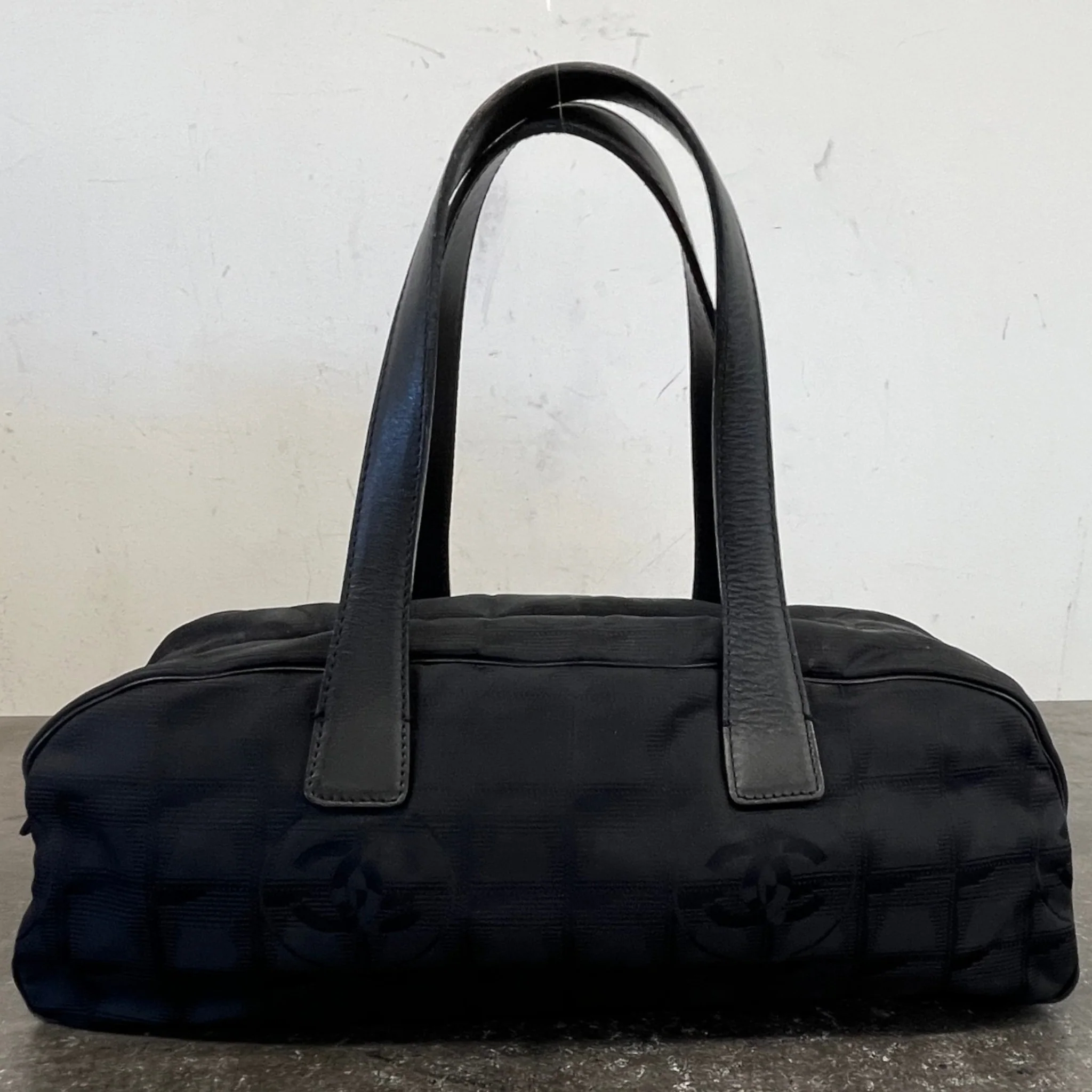 Women's Travel Line Mini Boston Handbag Black - Image 13