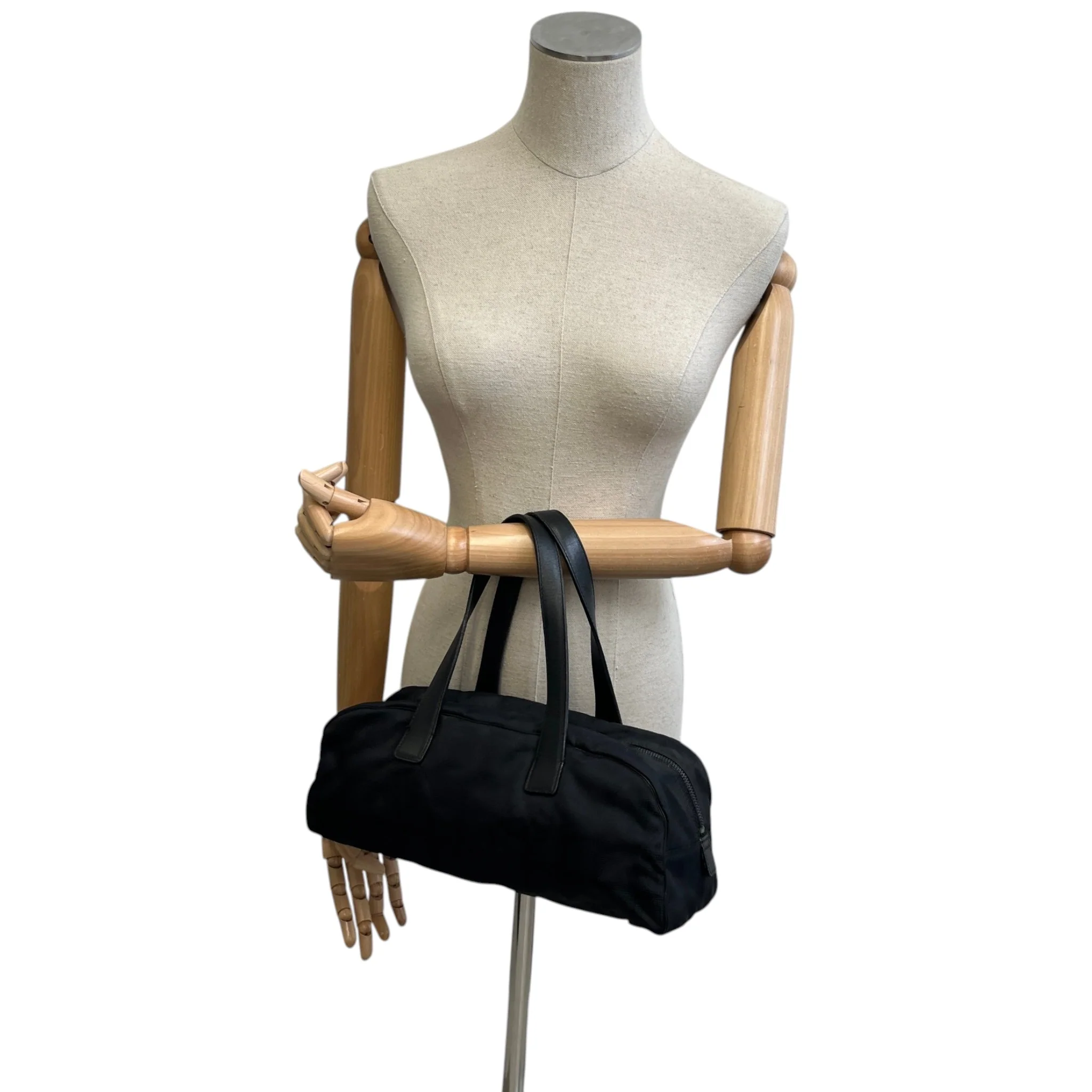 Women's Travel Line Mini Boston Handbag Black - Image 2