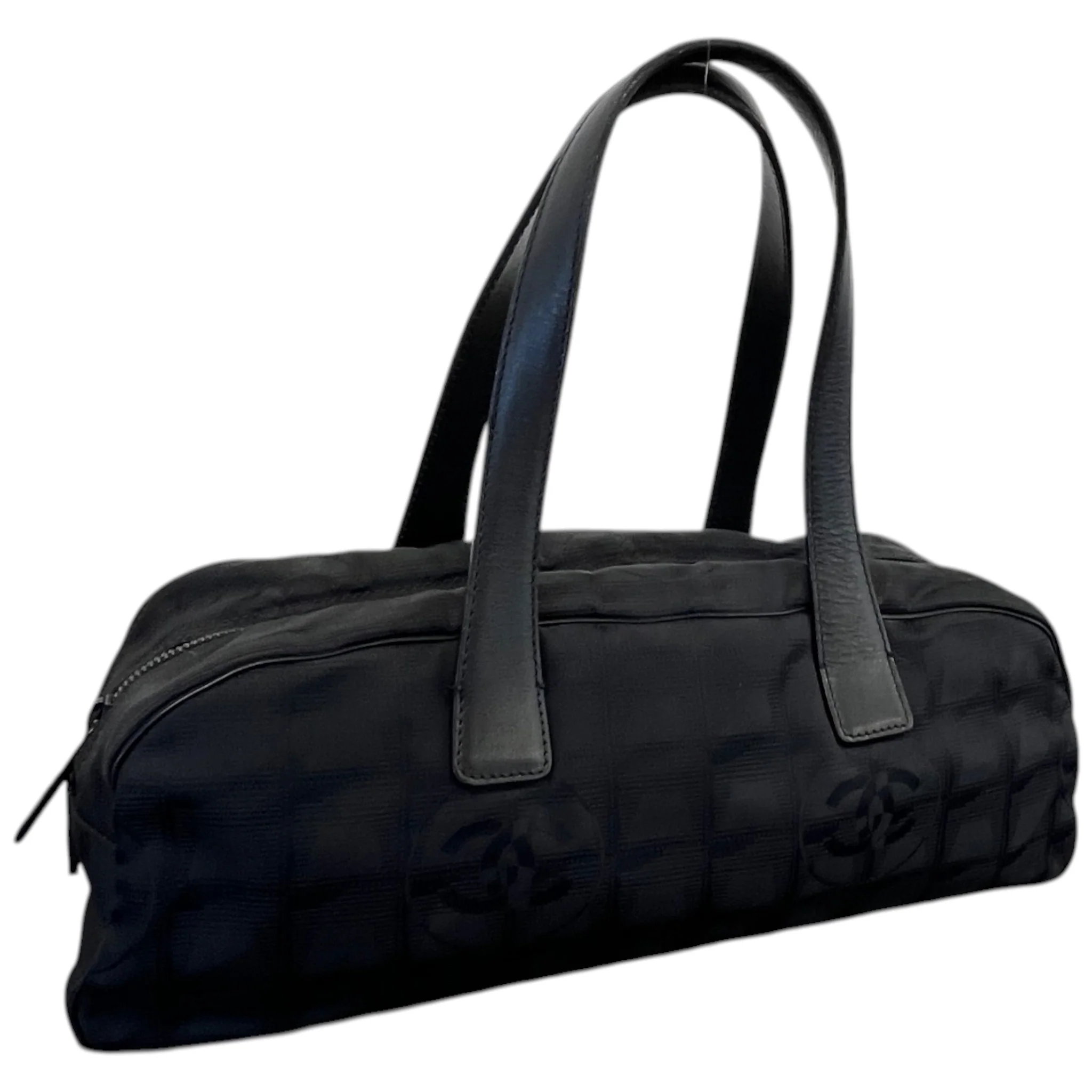 Women's Travel Line Mini Boston Handbag Black - Image 5