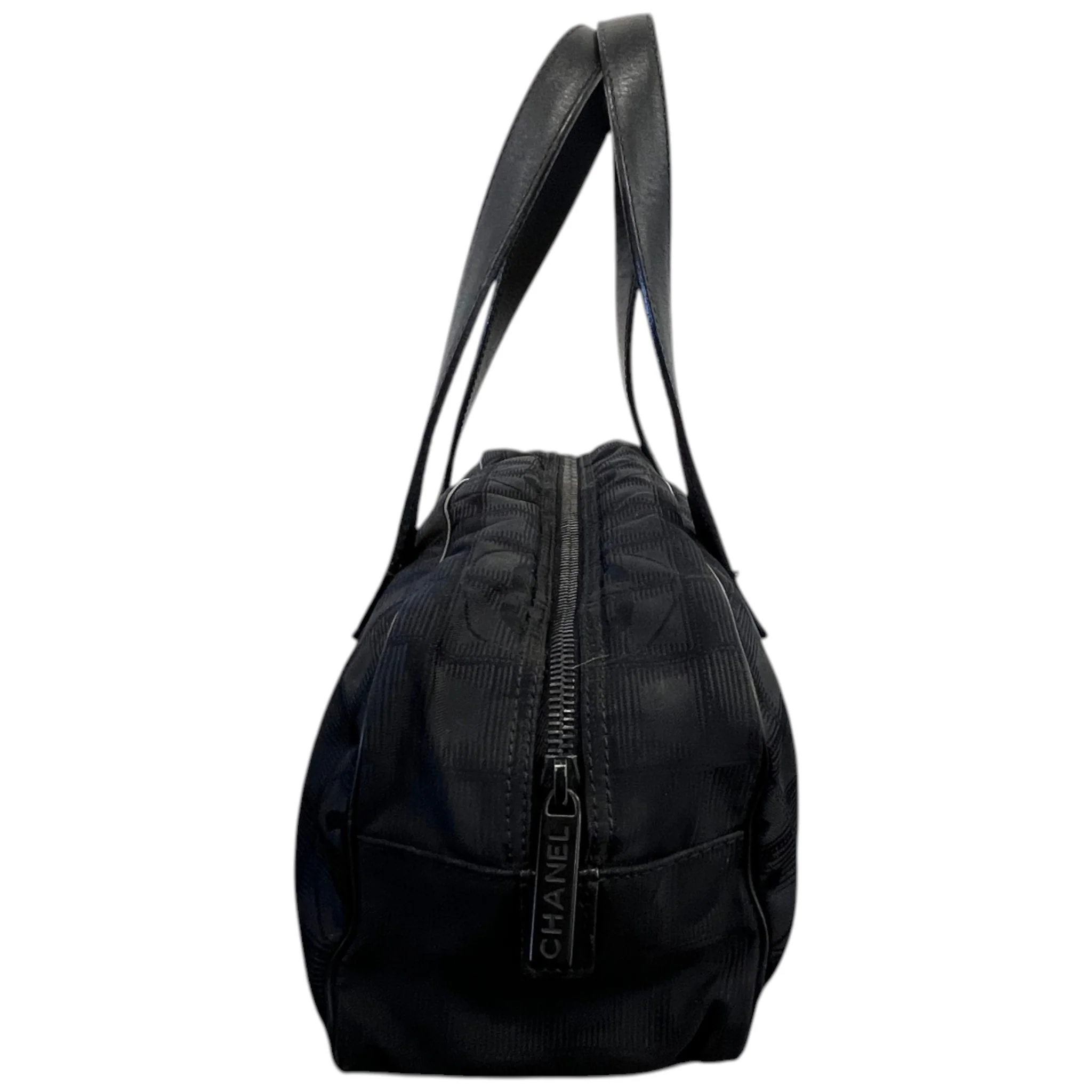 Women's Travel Line Mini Boston Handbag Black - Image 6