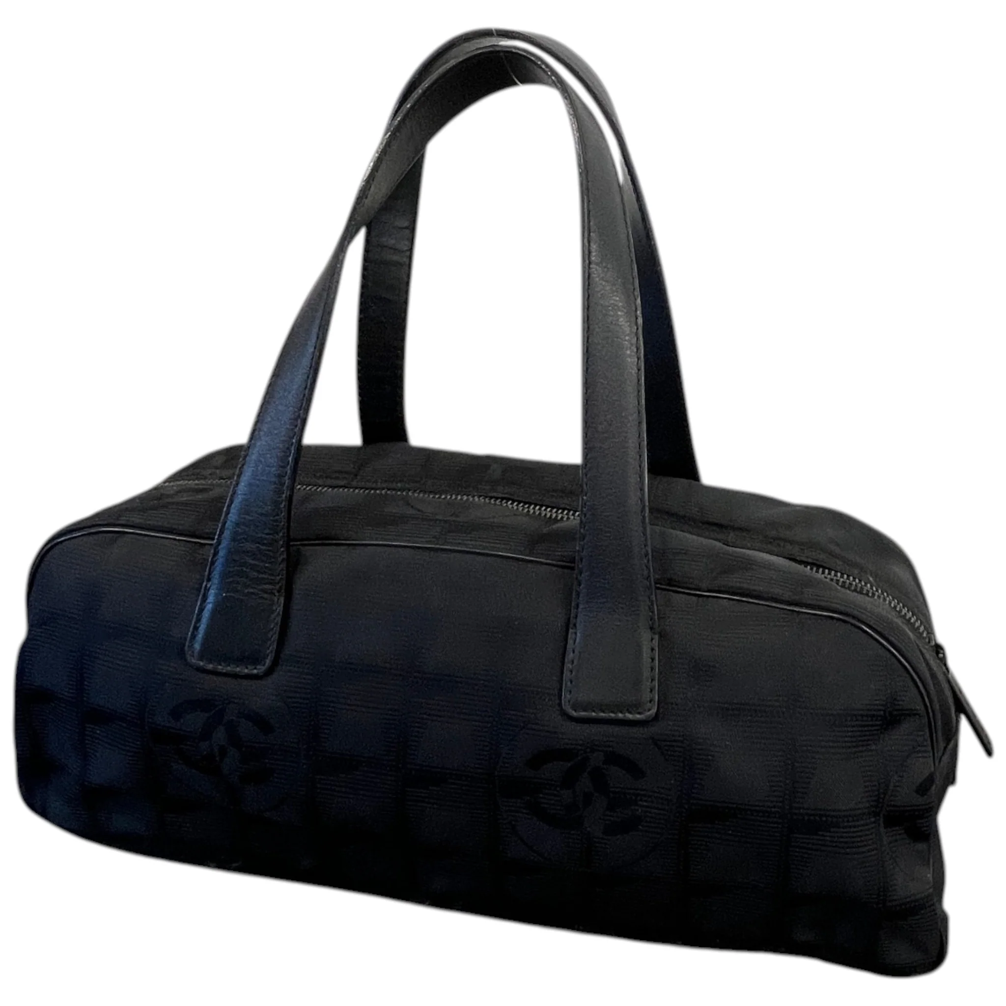 Women's Travel Line Mini Boston Handbag Black - Image 8