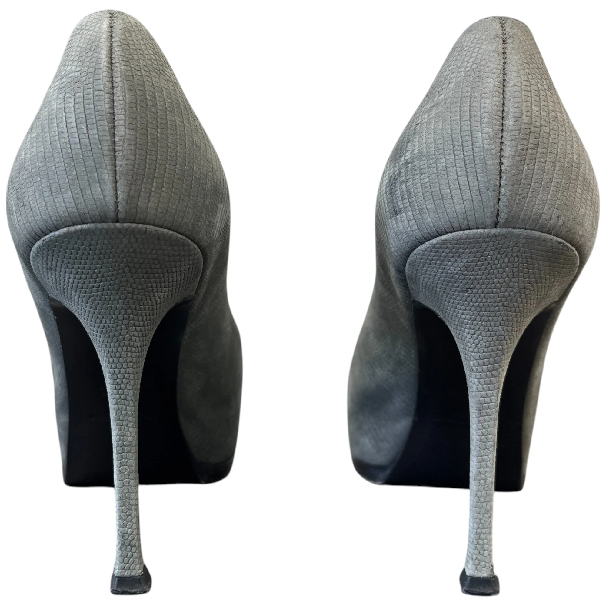 Women's Tribtoo Heels Grey Size EU 38 / UK 5 - Image 7