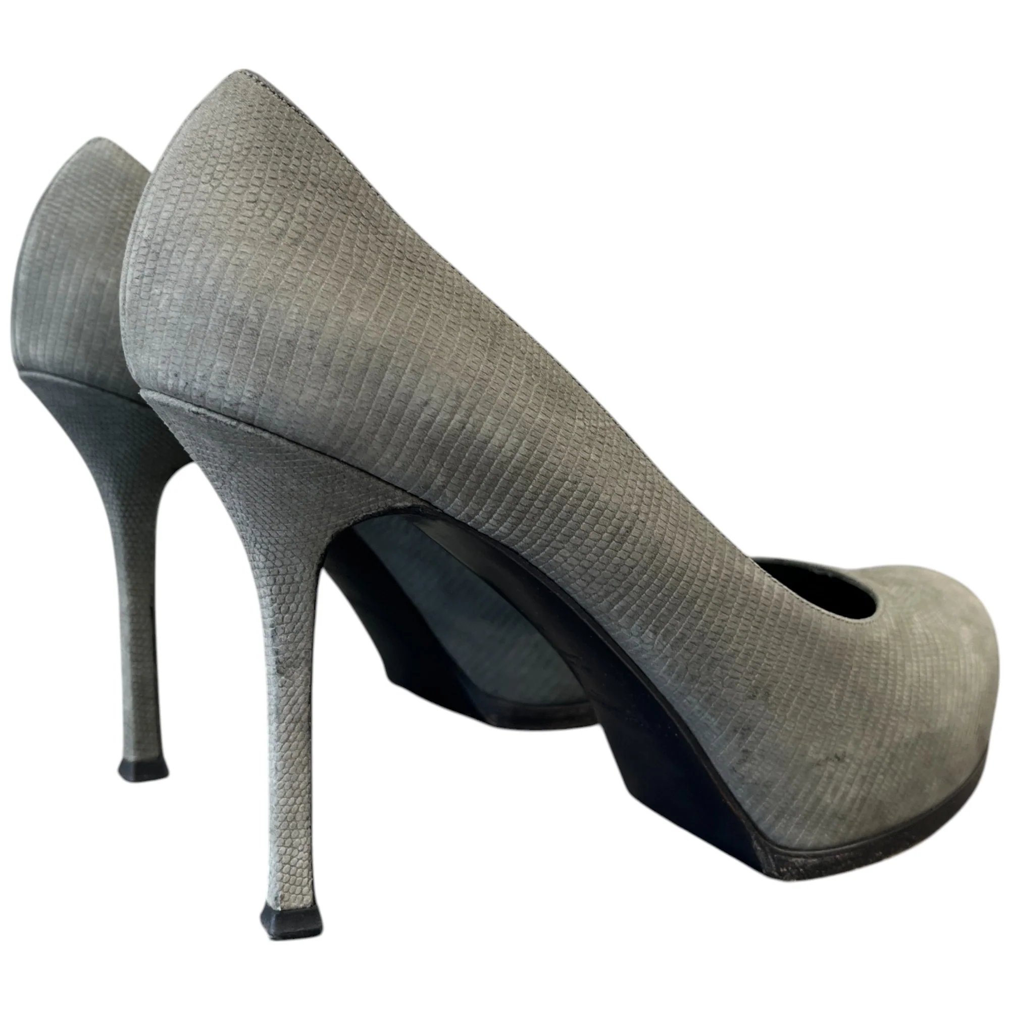 Women's Tribtoo Heels Grey Size EU 38 / UK 5 - Image 9