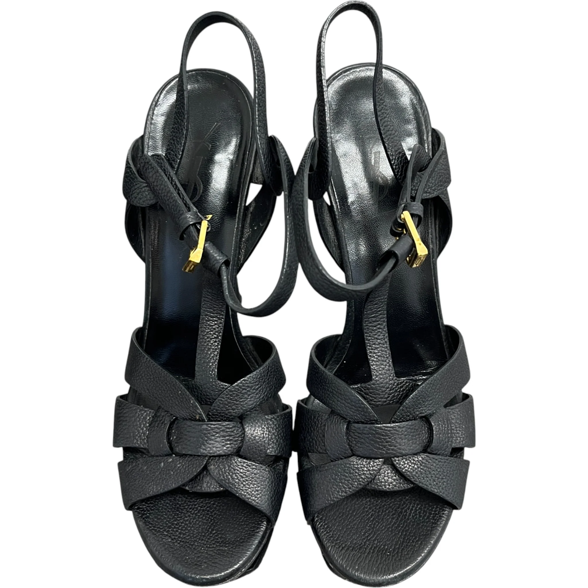 Women's Tribute 105 Platform Sandals Heels Black Size EU 38 / UK 5 - Image 6