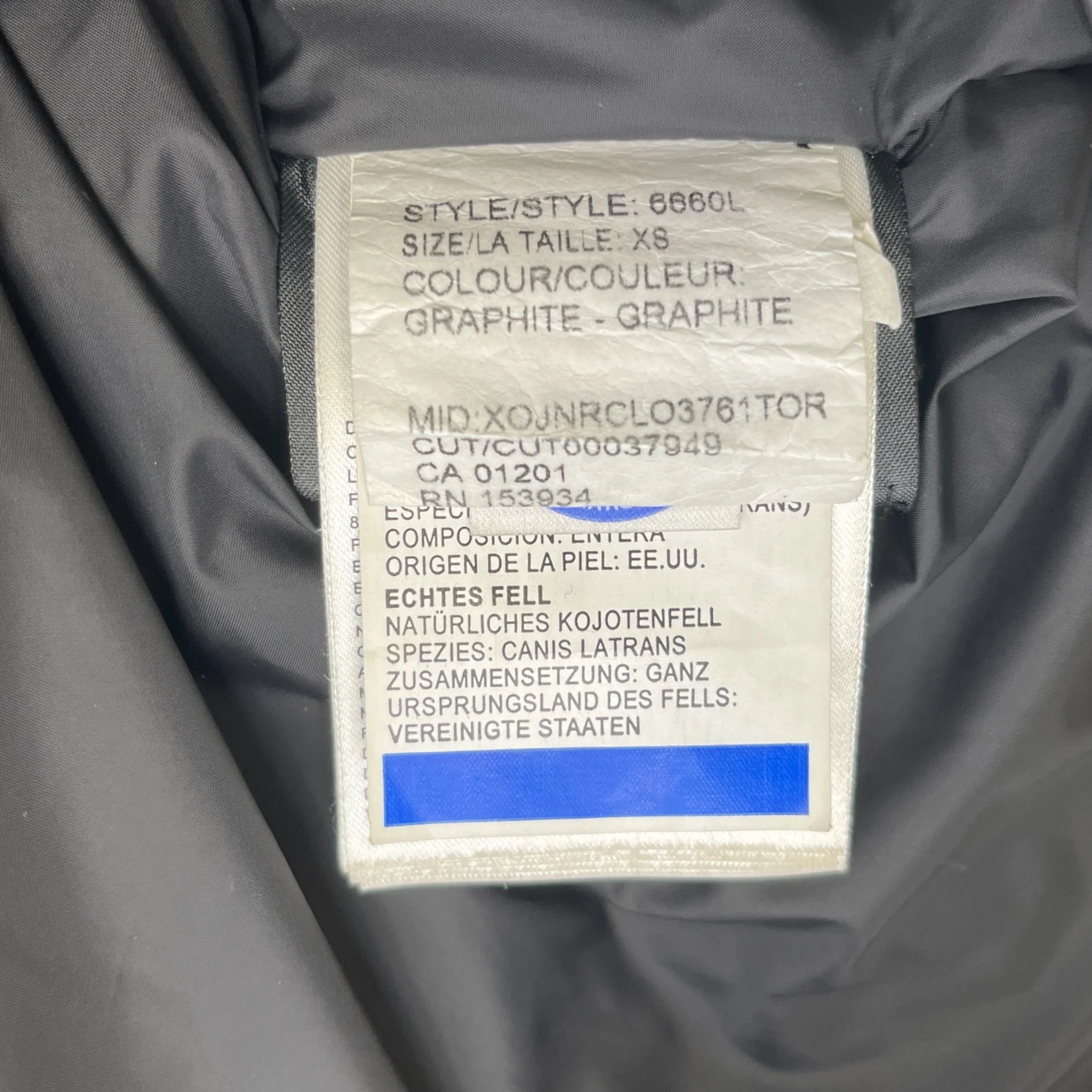 Women's Trillium Down Jacket Grey Size XS - Image 7