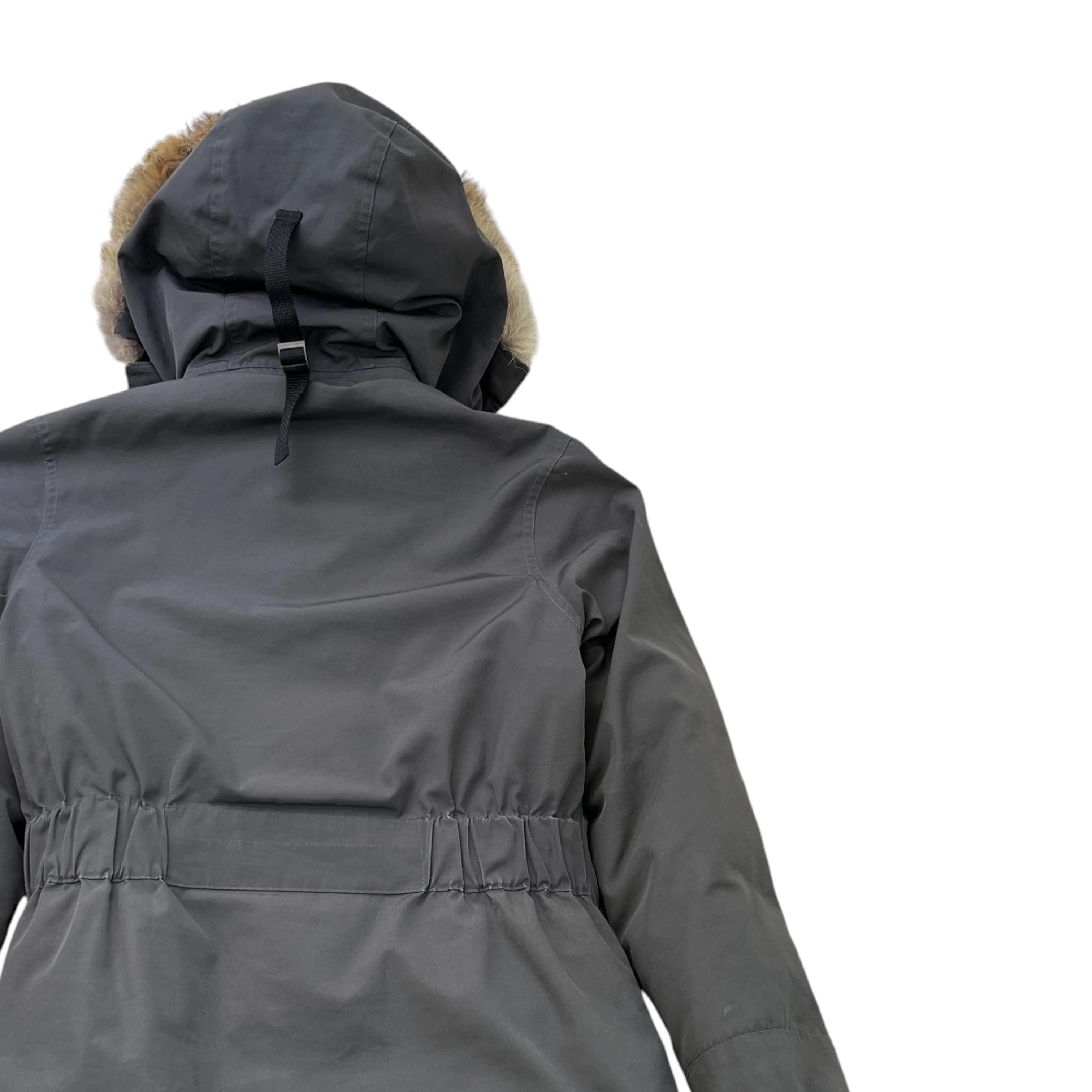 Women's Trillium Parka Down Jacket Grey Size S - Image 4