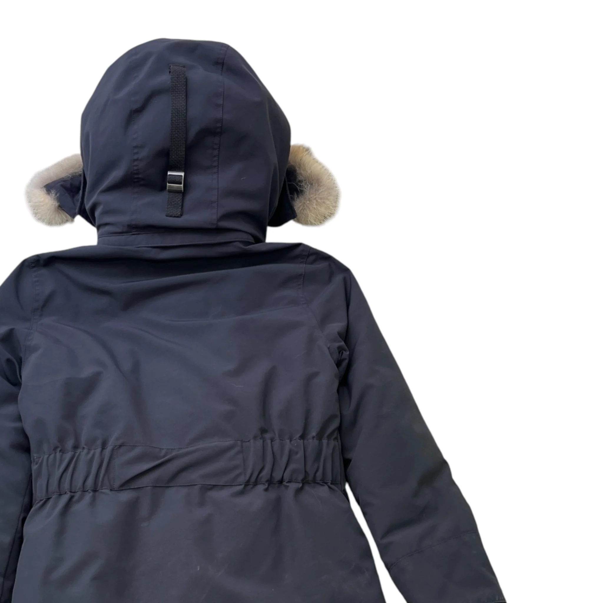 Women's Trillium Parka Down Jacket Navy Size S - Image 4