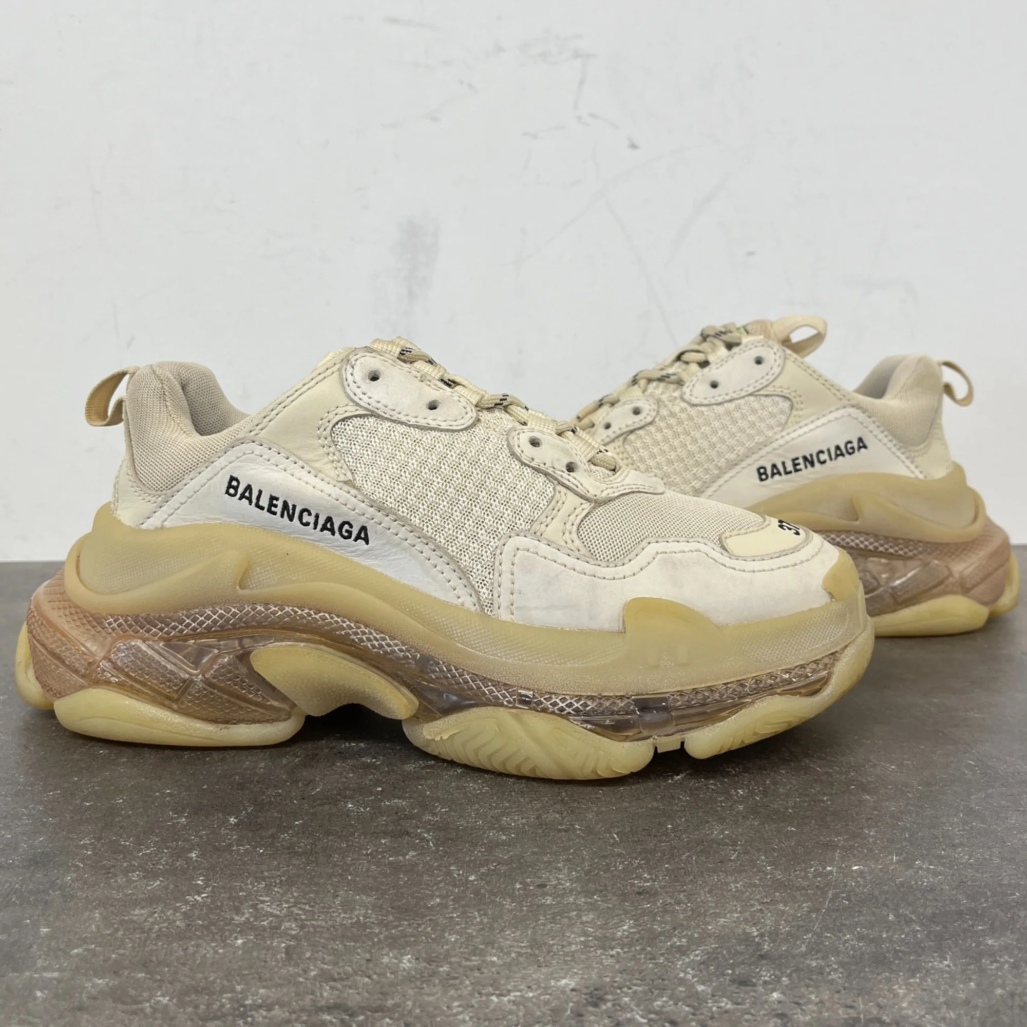 Women's Tripe S Low Trainers Beige Size EU 37 / UK 4 - Image 12