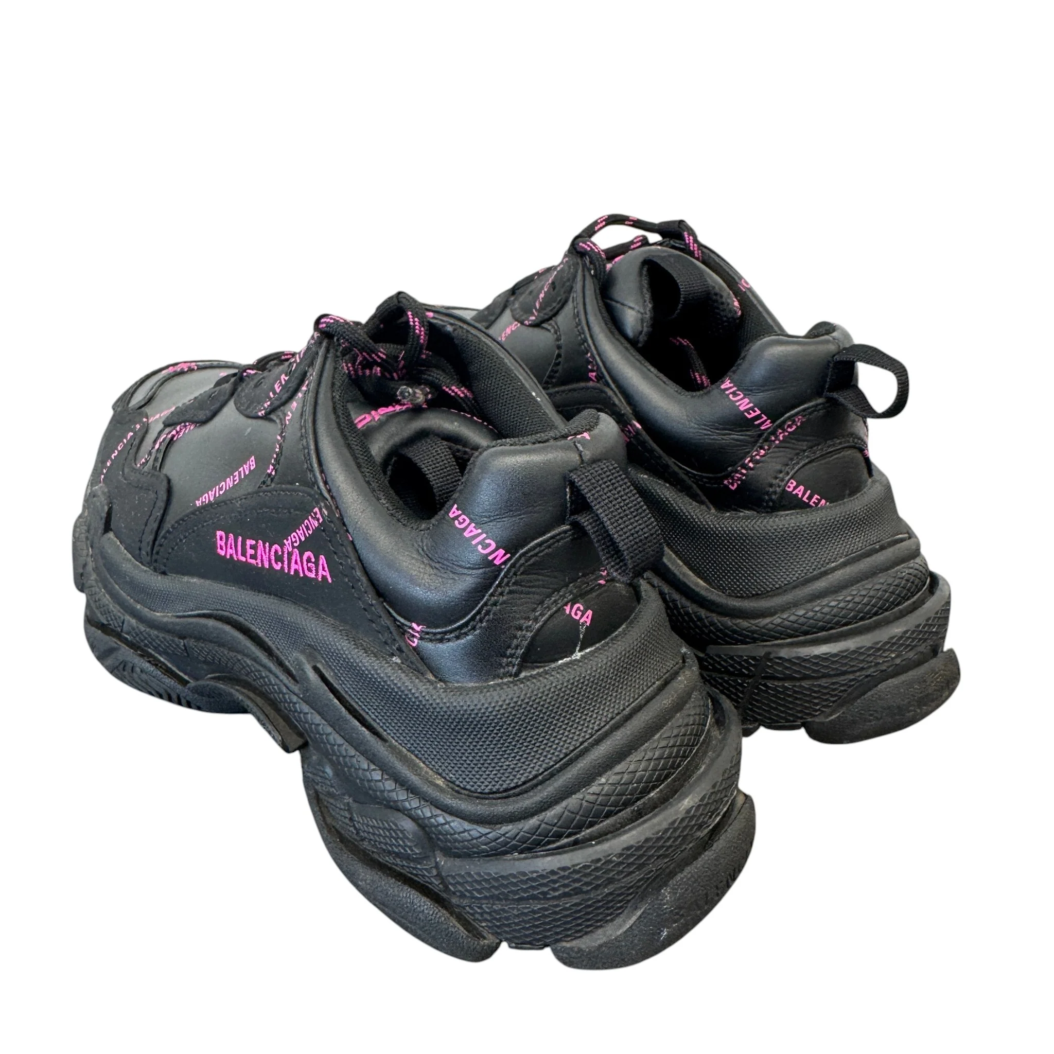 Women's Triple S Low Trainers Black Size EU 37 / UK 4 - Image 8