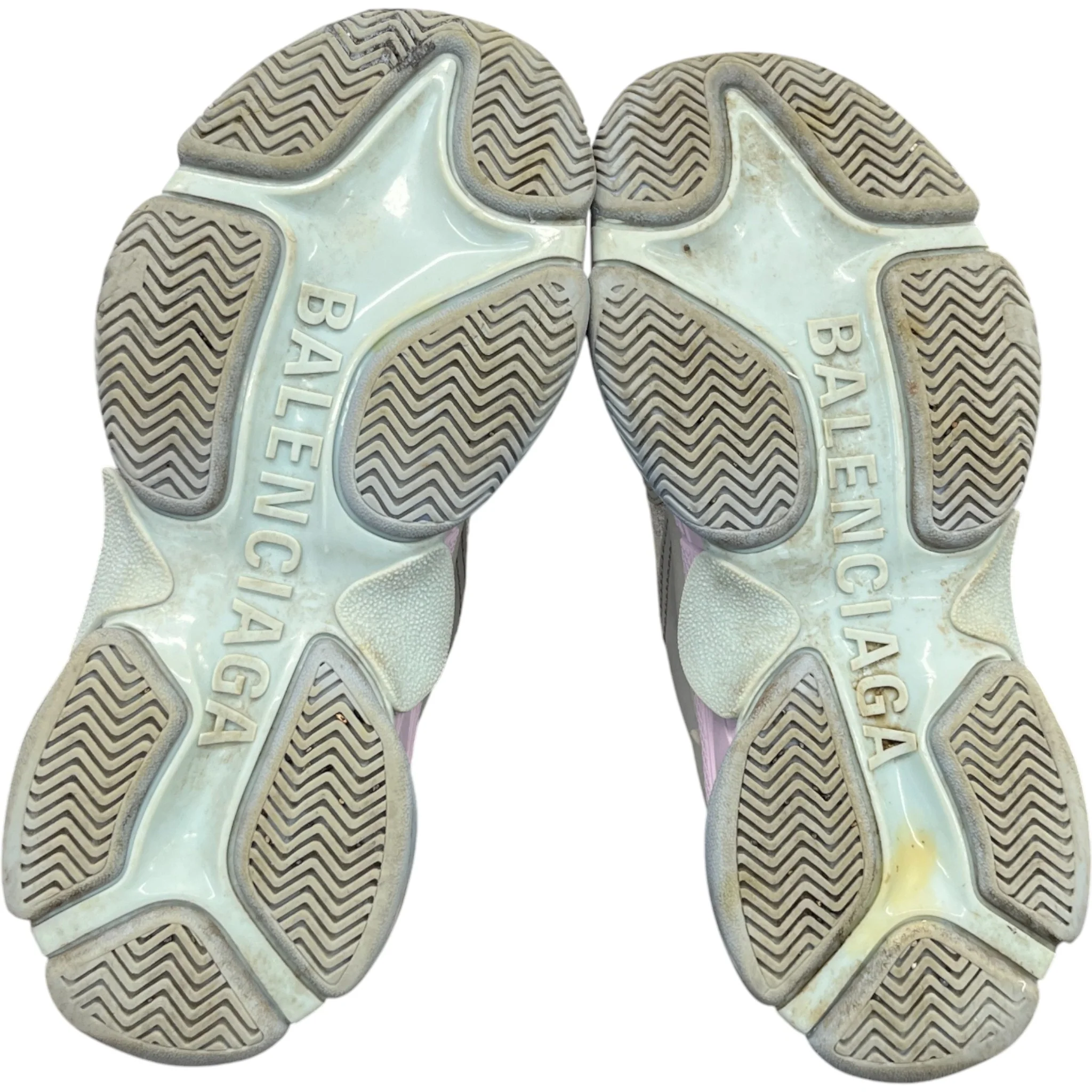 Women's Triple S Low Trainers Grey Size EU 39 / UK 6 - Image 11