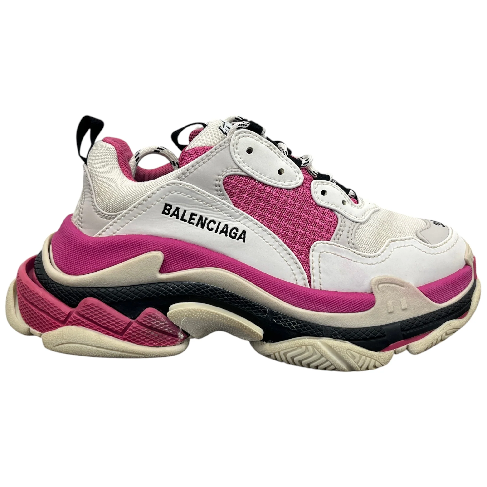 Women's Triple S Low Trainers Pink Size EU 38 / UK 5