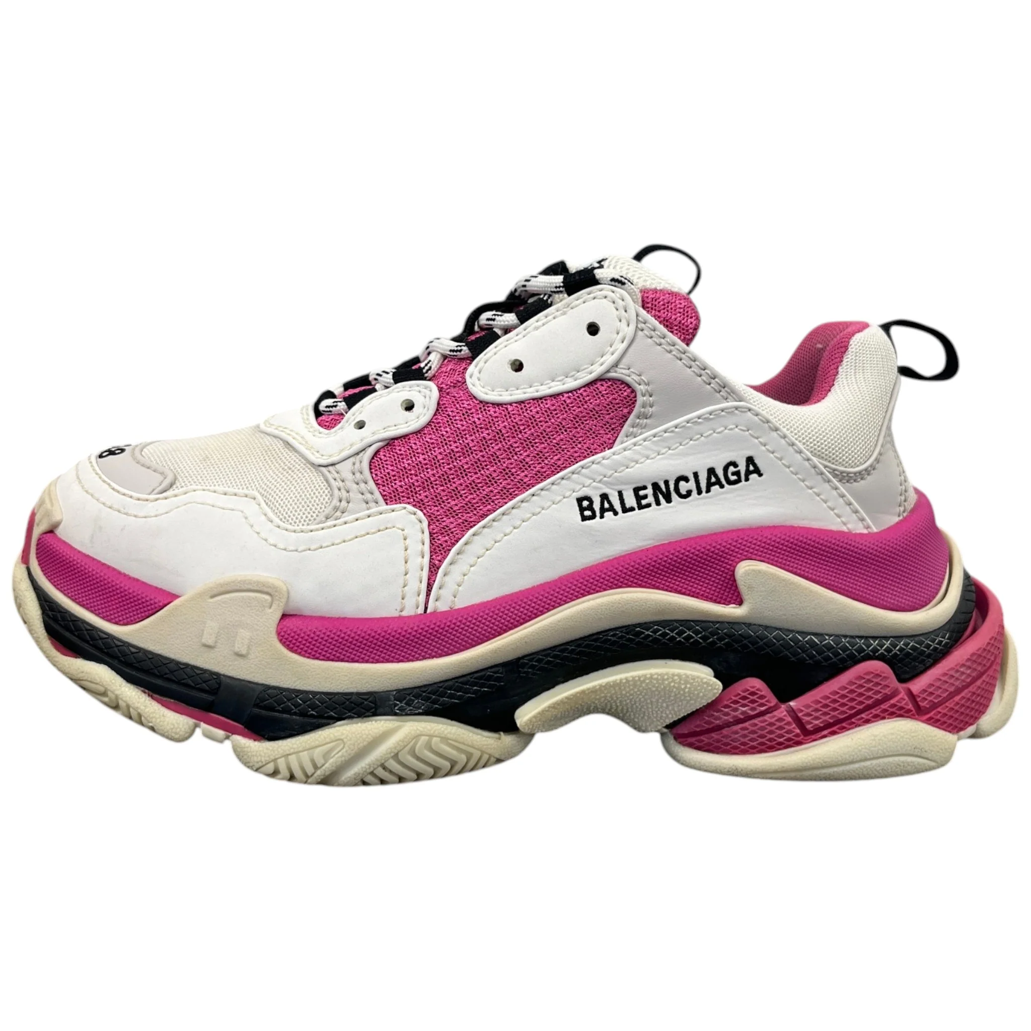Women's Triple S Low Trainers Pink Size EU 38 / UK 5 - Image 5