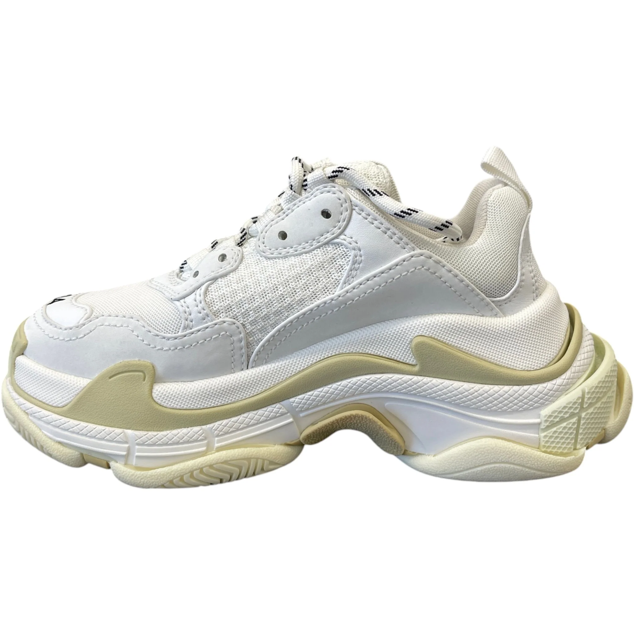 Women's Triple S Low Trainers White Size EU 34 / UK 1 - Image 2