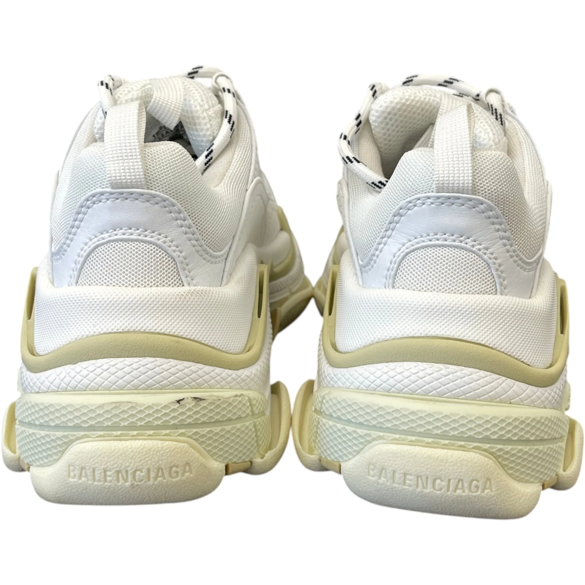 Women's Triple S Low Trainers White Size EU 34 / UK 1 - Image 7